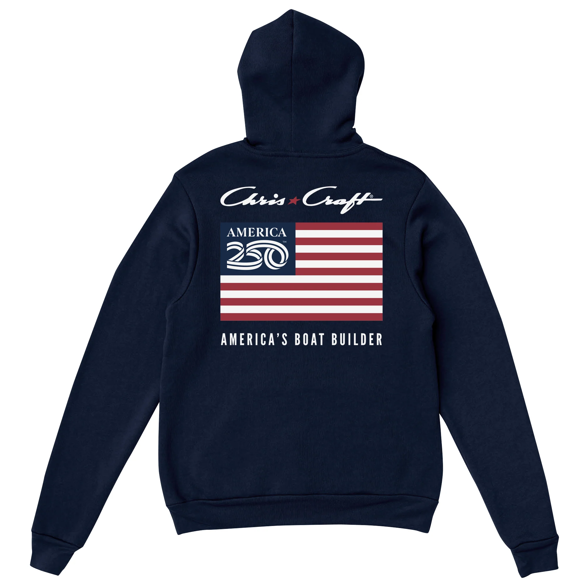Official America250 + Chris-Craft Unisex Hoodie - Image 5