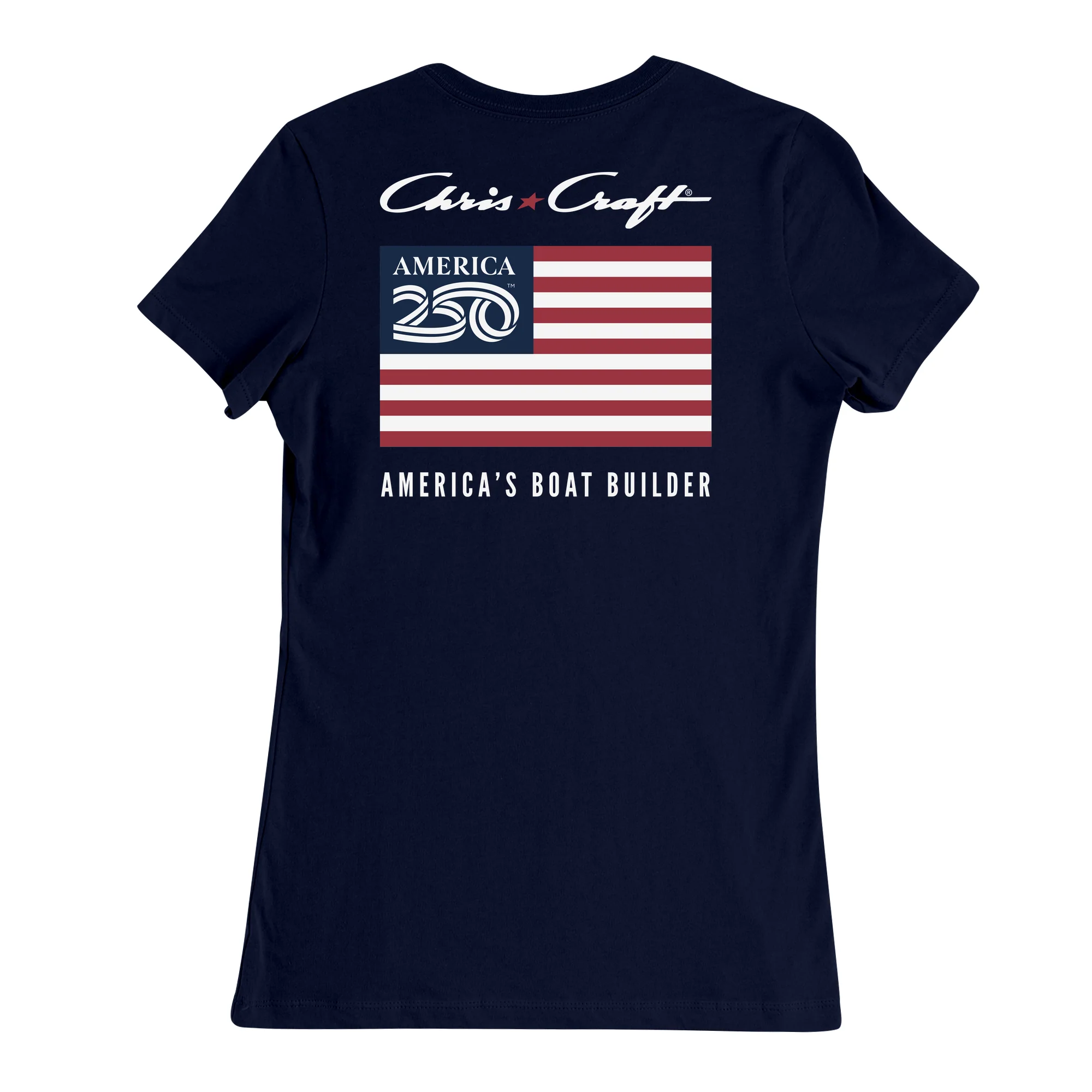 Official America250 + Chris-Craft Women's T-Shirt - Image 5
