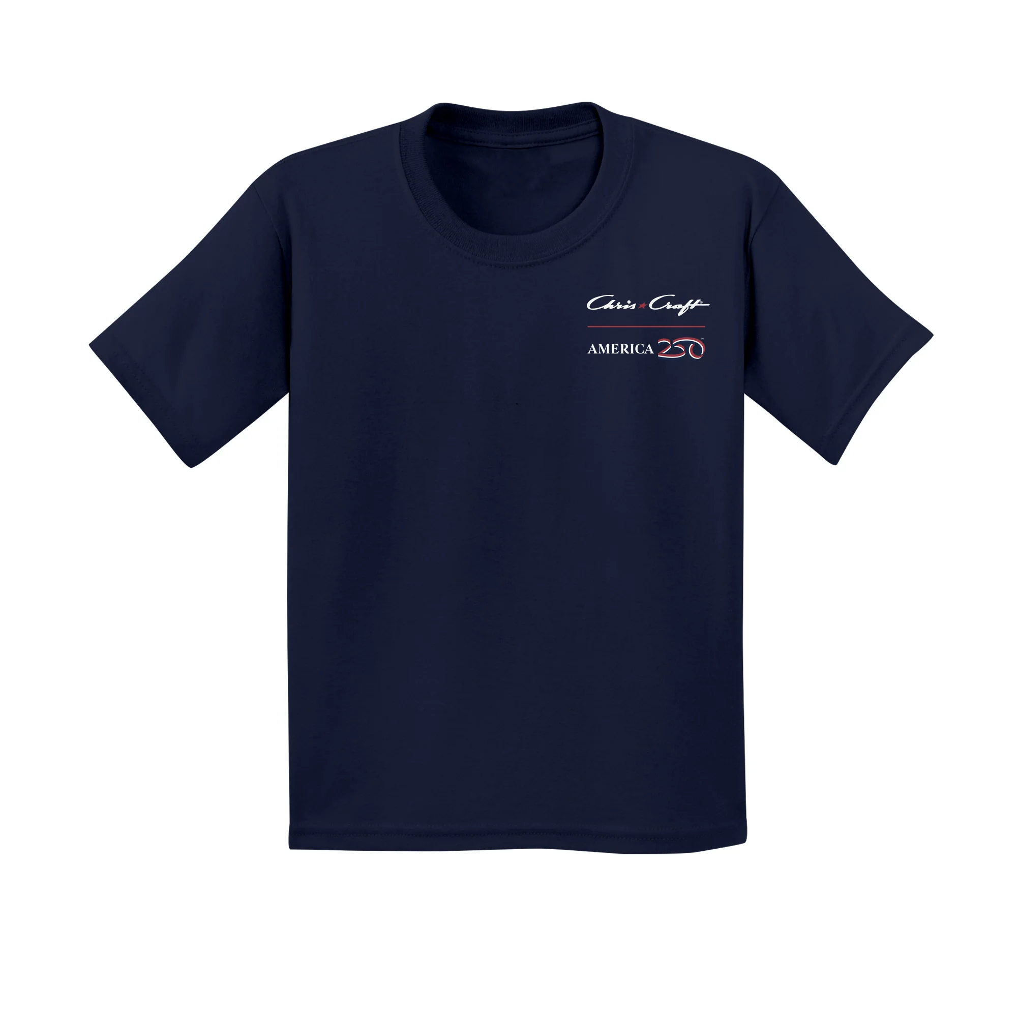 Official America250 + Chris-Craft Youth T-Shirt - Image 4