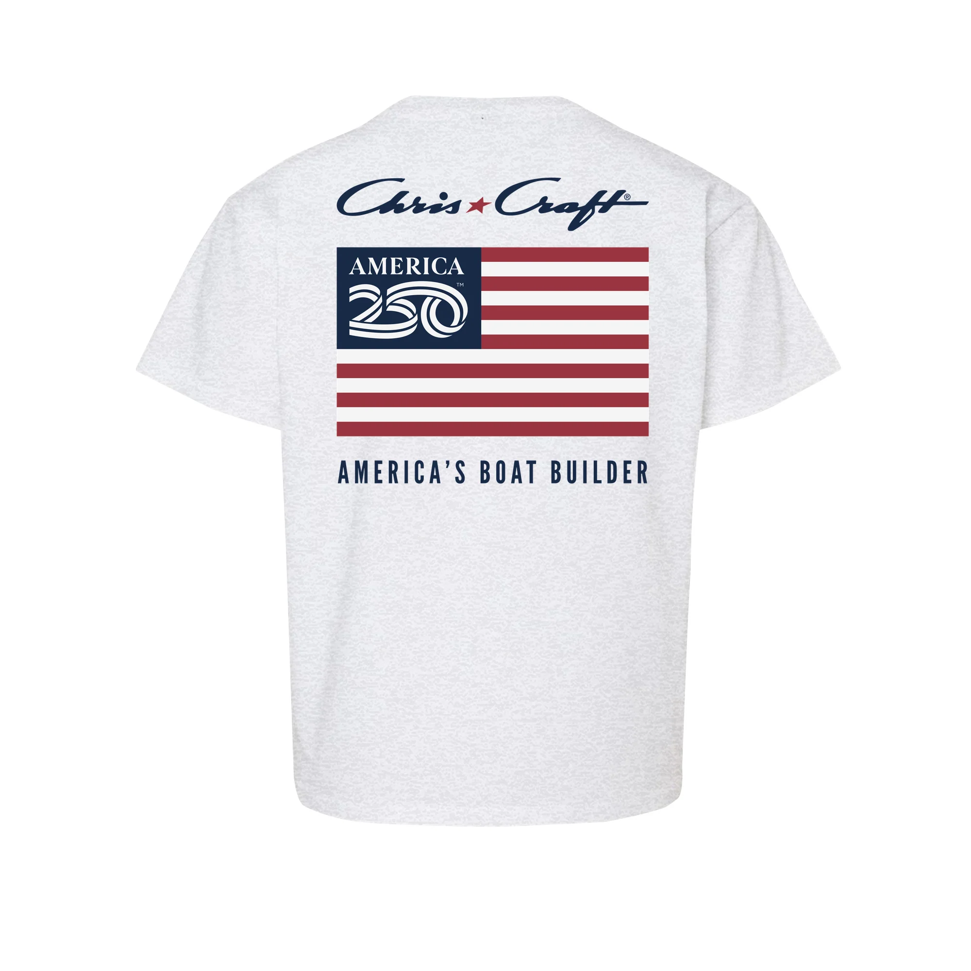 Official America250 + Chris-Craft Youth T-Shirt - Image 5