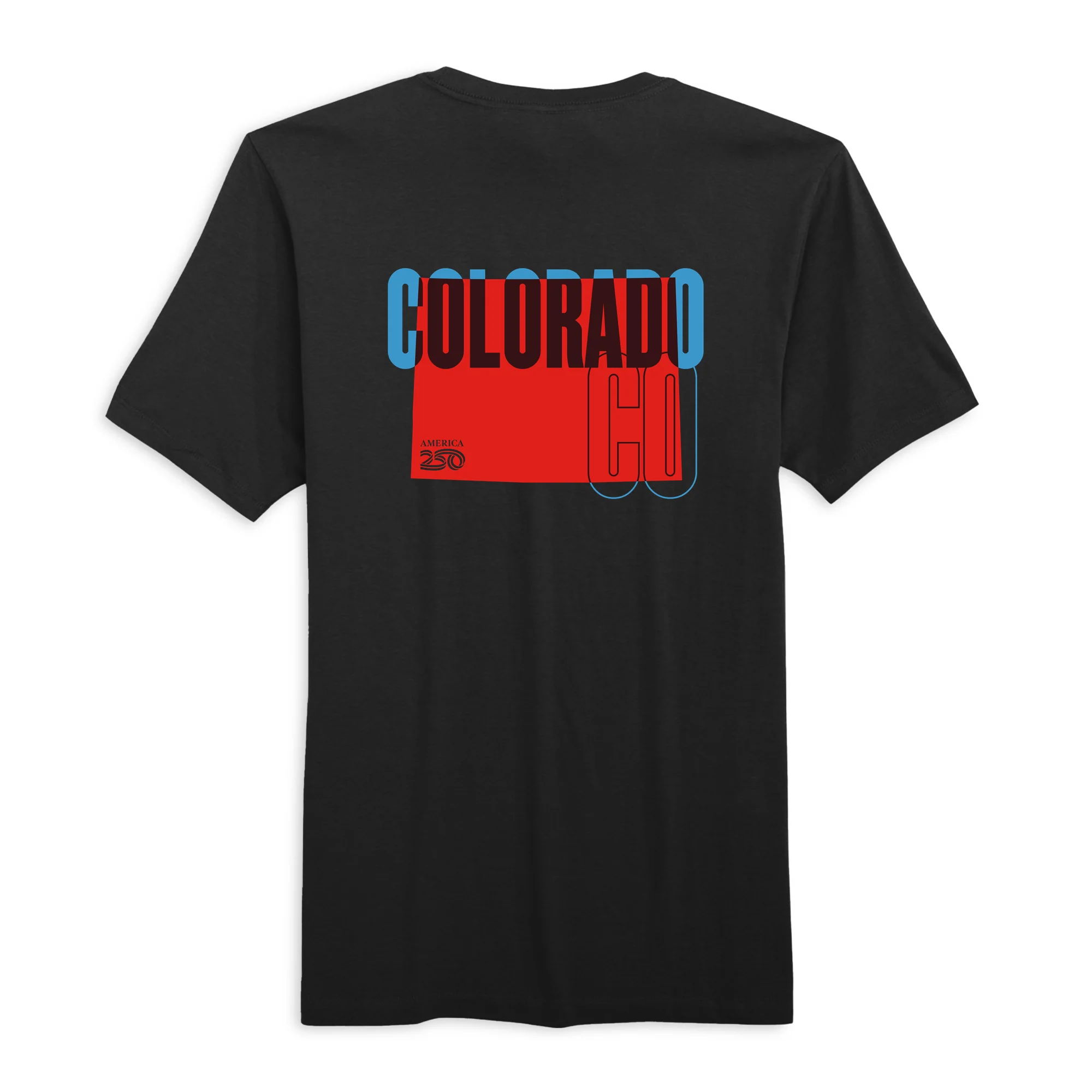 Official America250 Colorado Men's T-Shirt - Image 3