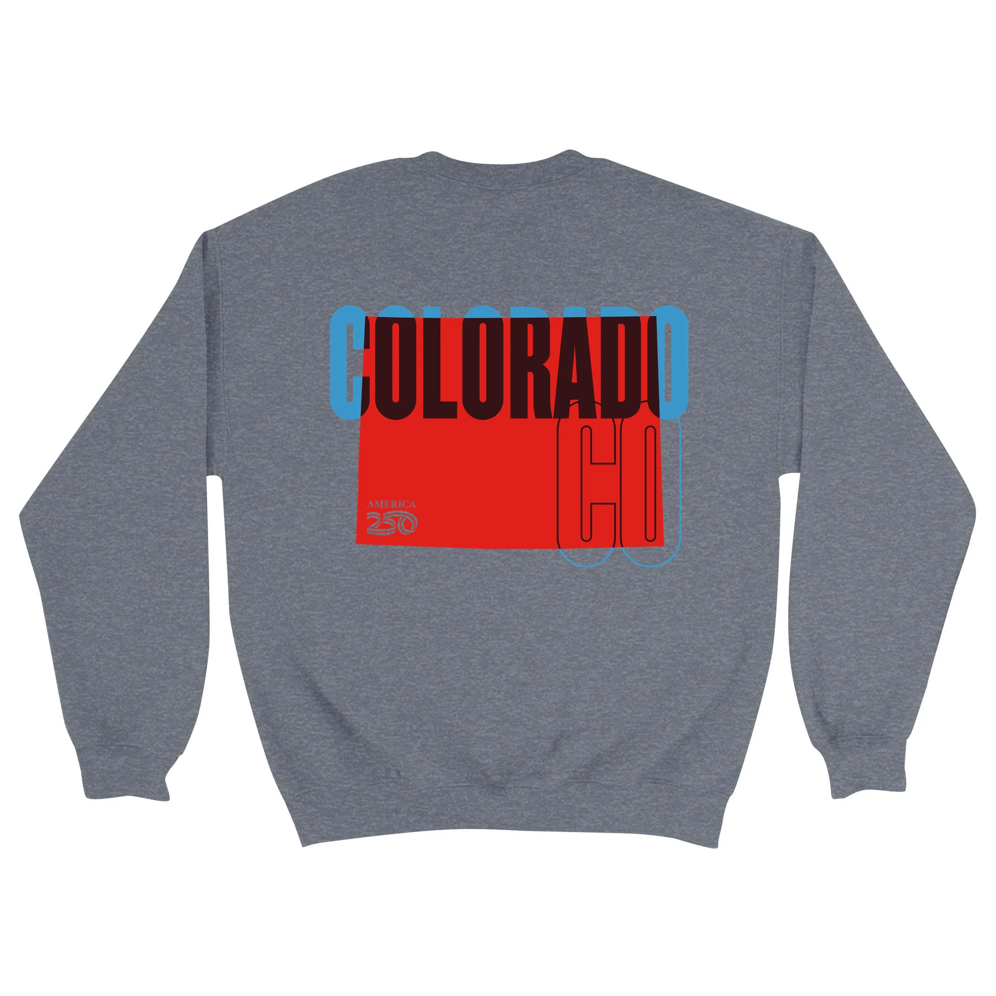 Official America250 Colorado Unisex Crewneck Sweatshirt - Image 3