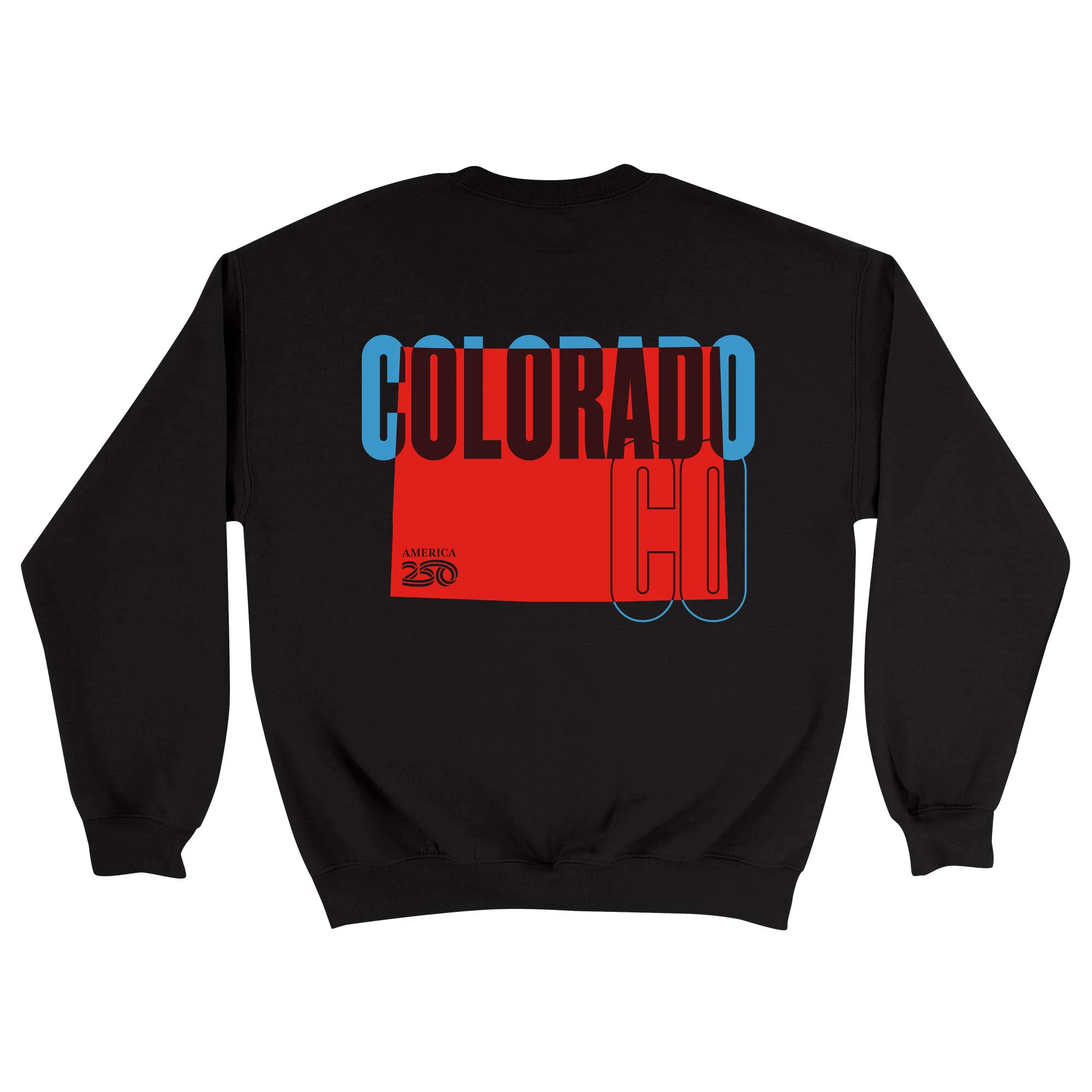 Official America250 Colorado Unisex Crewneck Sweatshirt - Image 5