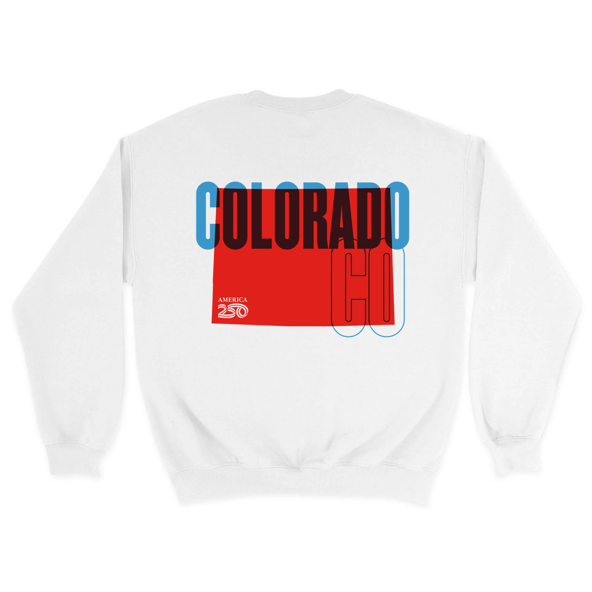 Official America250 Colorado Unisex Crewneck Sweatshirt - Image 7