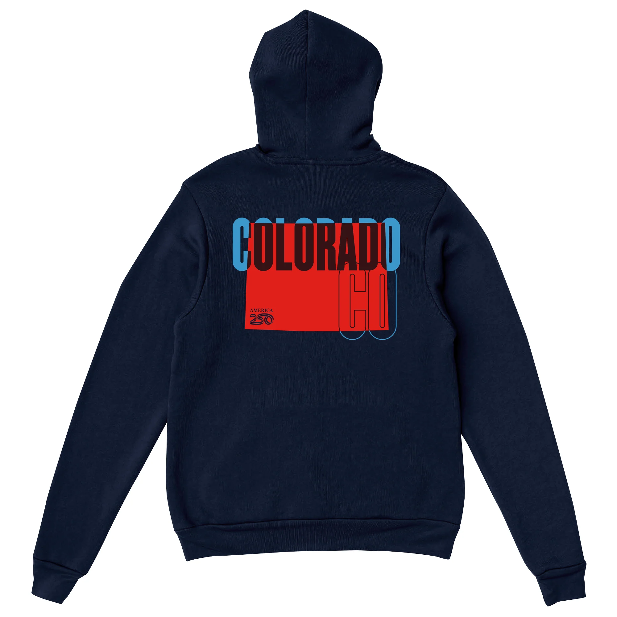 Official America250 Colorado Unisex Hoodie