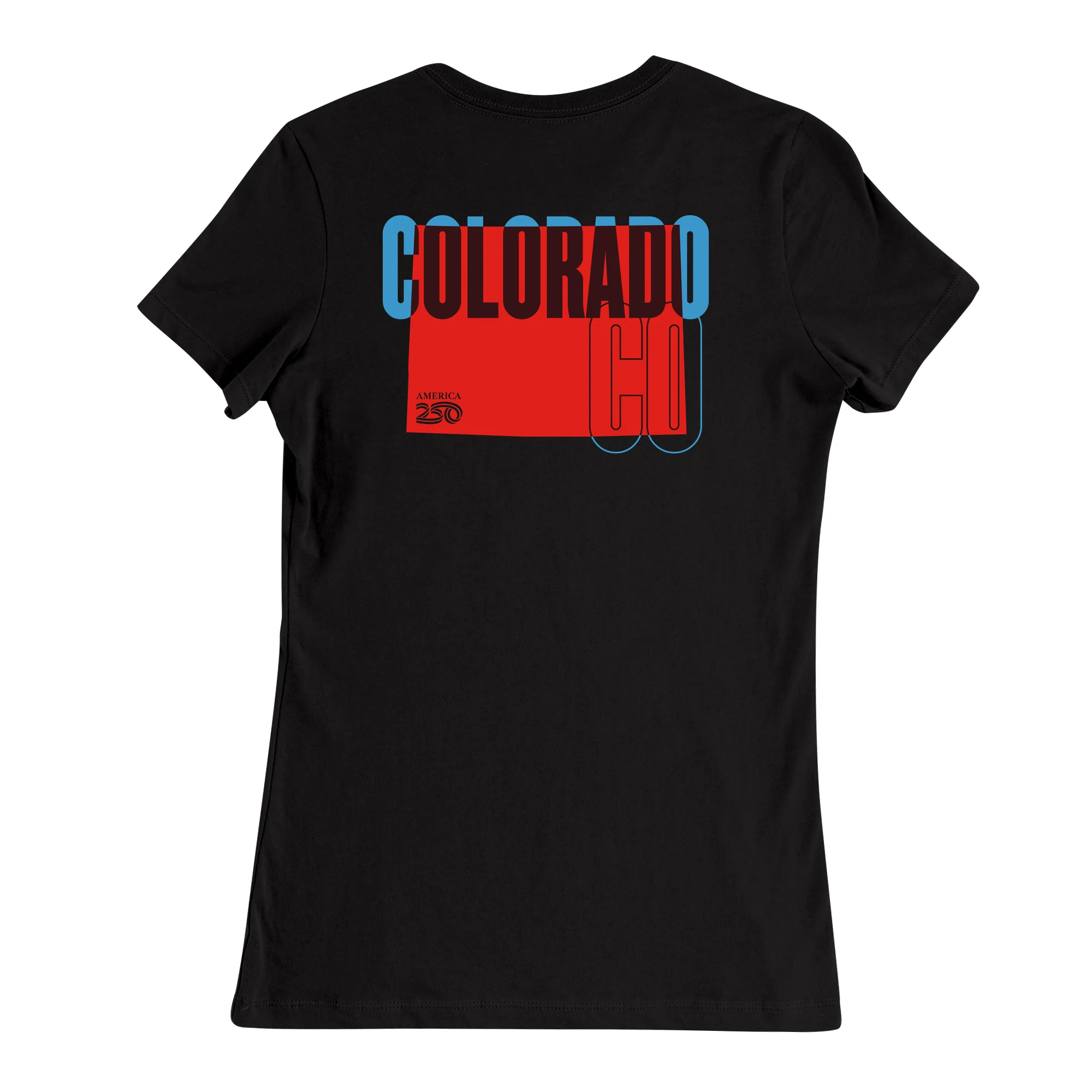 Official America250 Colorado Women's T-Shirt - Image 3