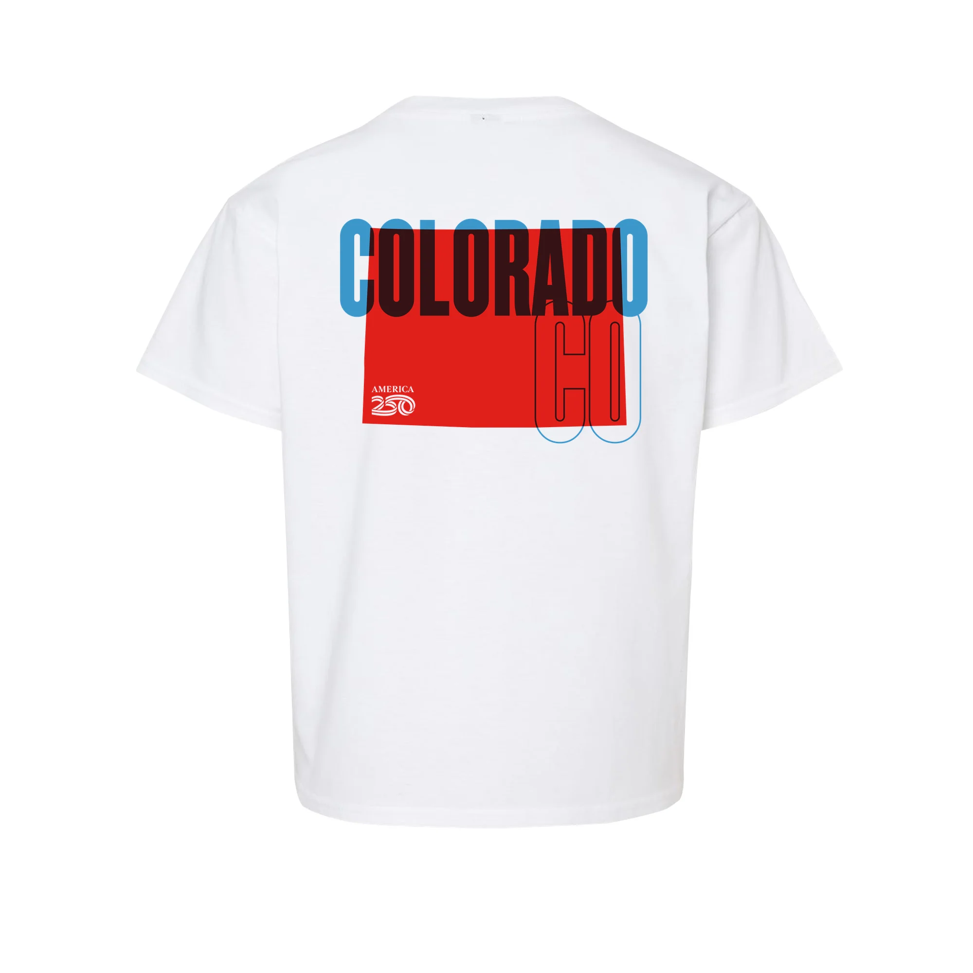 Official America250 Colorado Youth T-Shirt - Image 3
