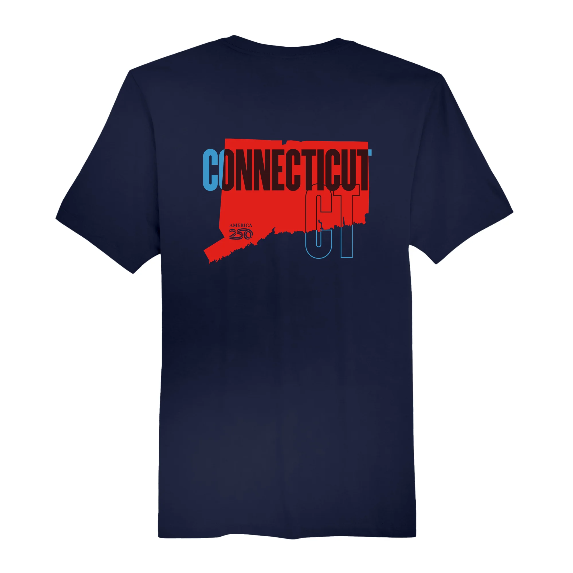 Official America250 Connecticut Men's T-Shirt