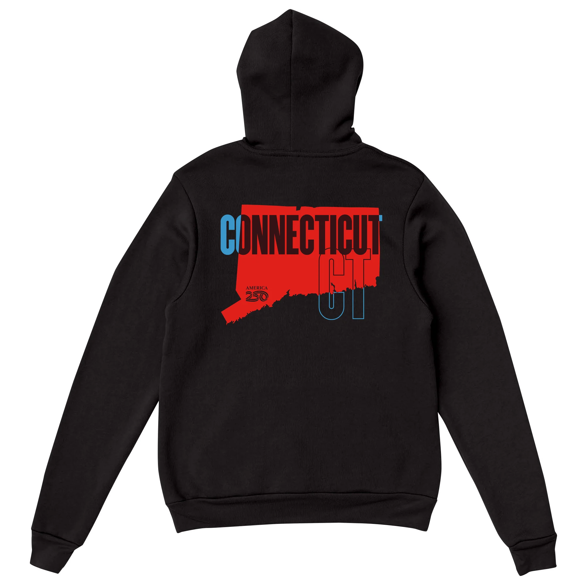 Official America250 Connecticut Unisex Hoodie - Image 5
