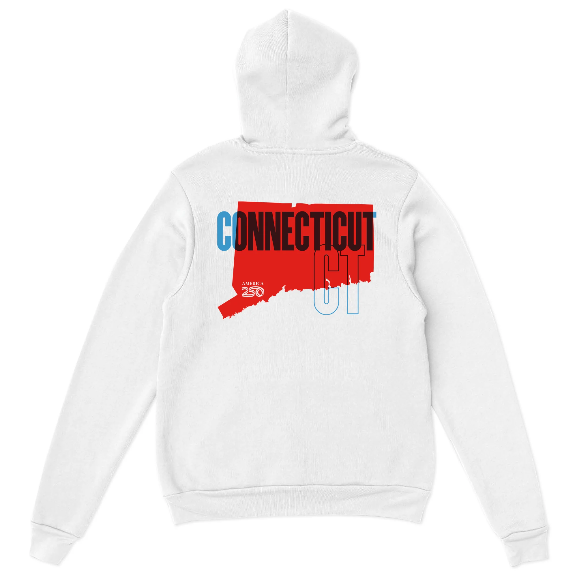 Official America250 Connecticut Unisex Hoodie - Image 7