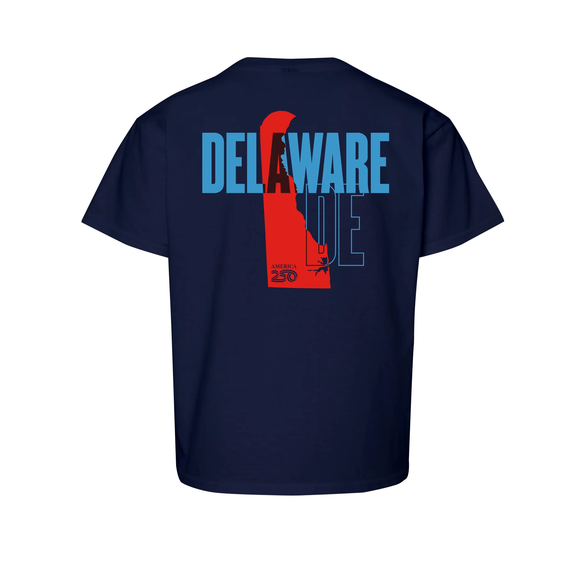 Official America250 Delaware Youth T-Shirt
