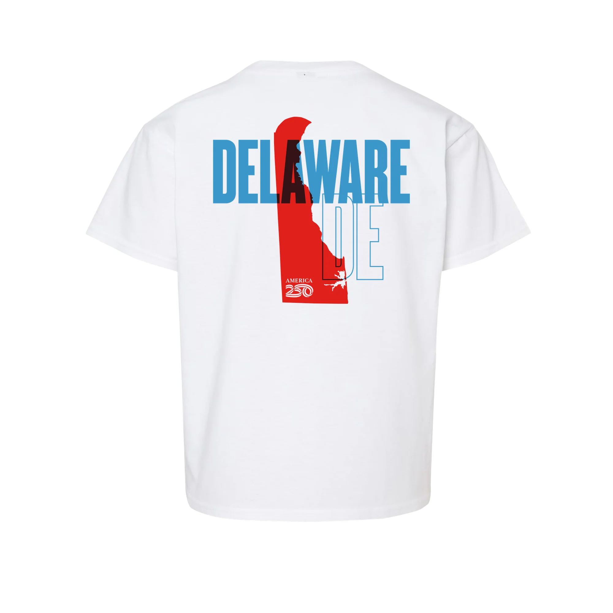 Official America250 Delaware Youth T-Shirt - Image 3