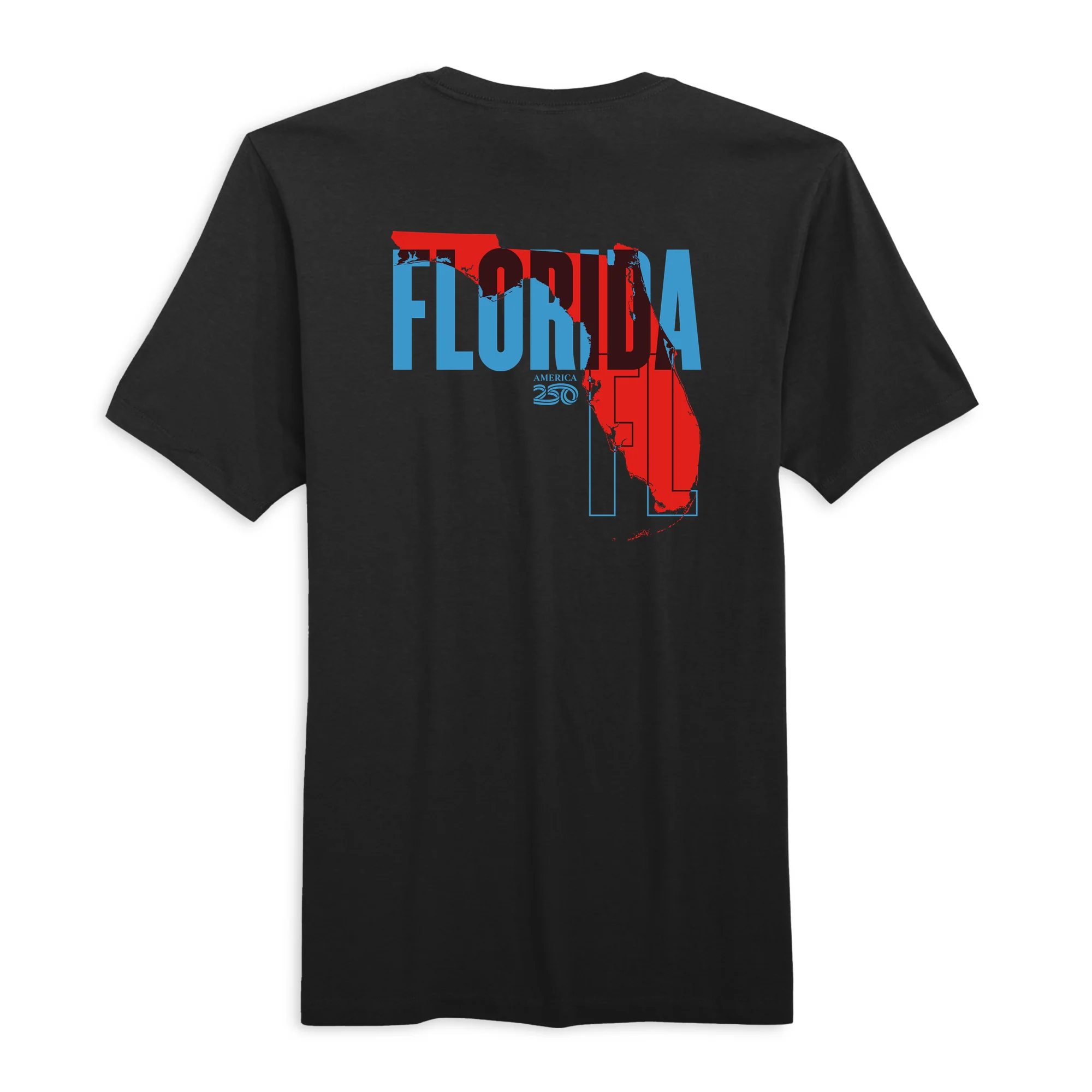 Official America250 Florida Men's T-Shirt - Image 3