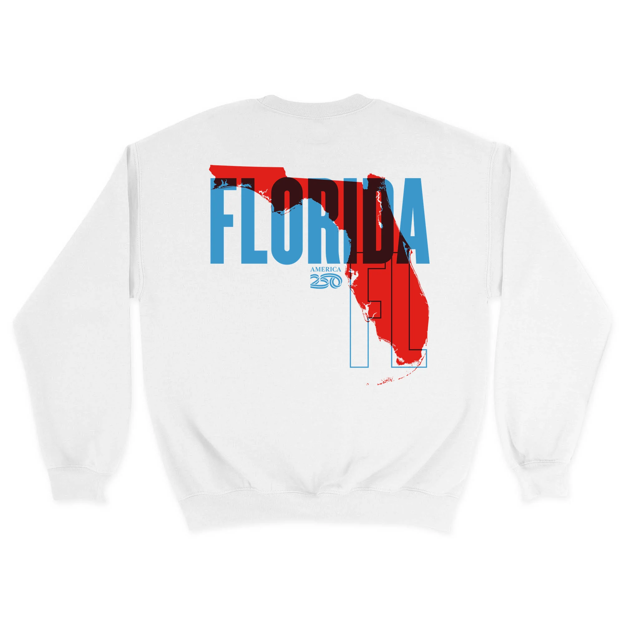 Official America250 Florida Unisex Crewneck Sweatshirt - Image 7