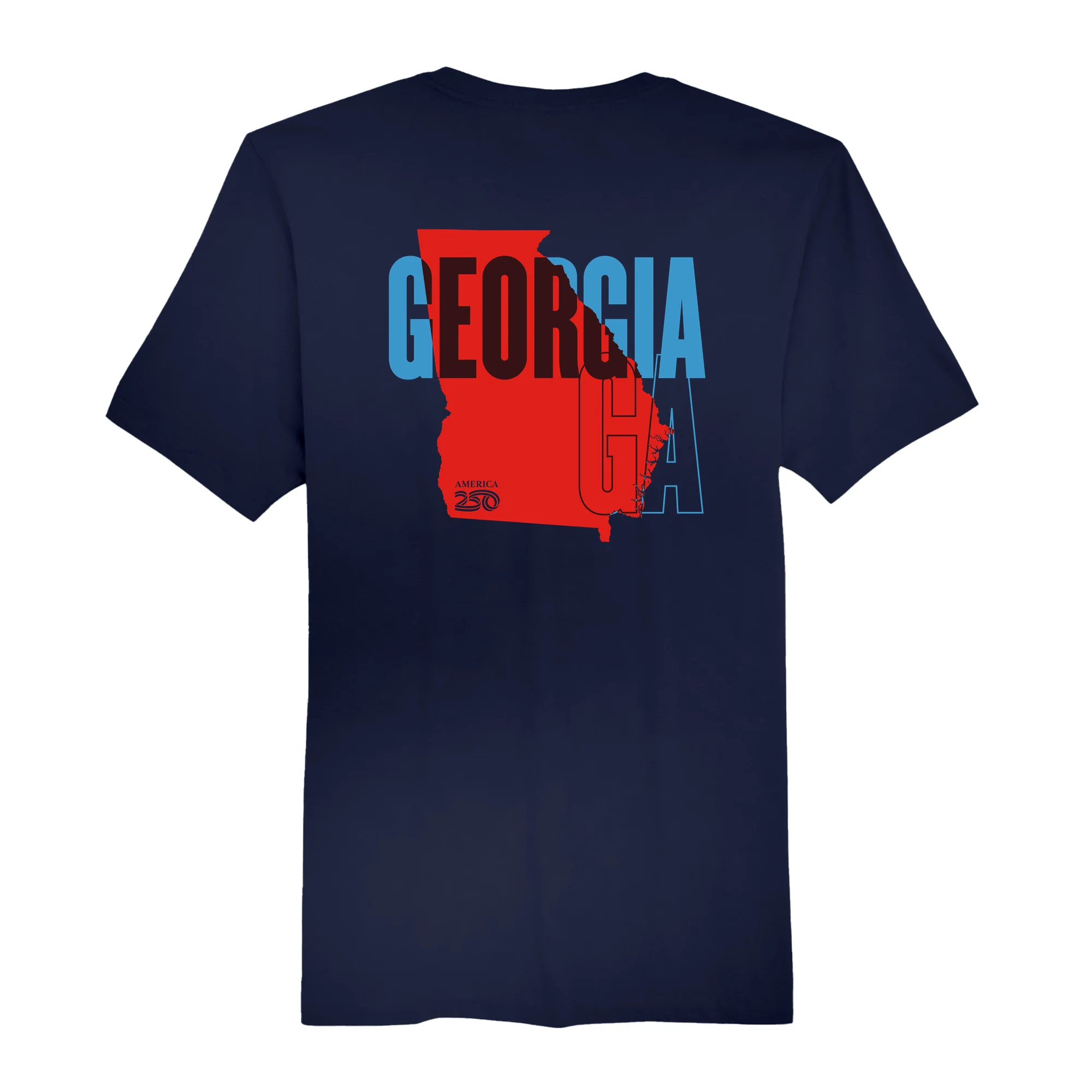 Official America250 Georgia Men's T-Shirt