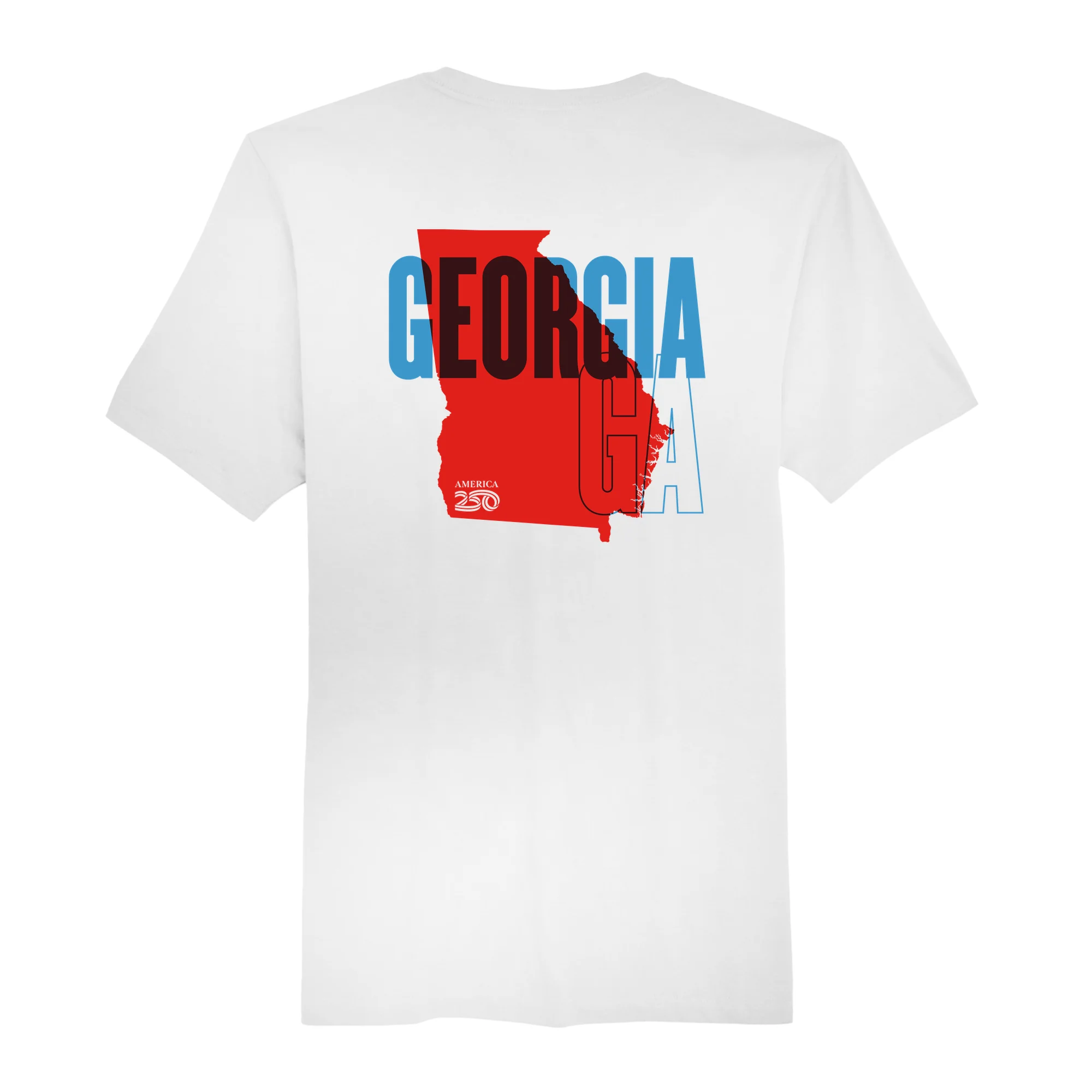 Official America250 Georgia Men's T-Shirt - Image 5