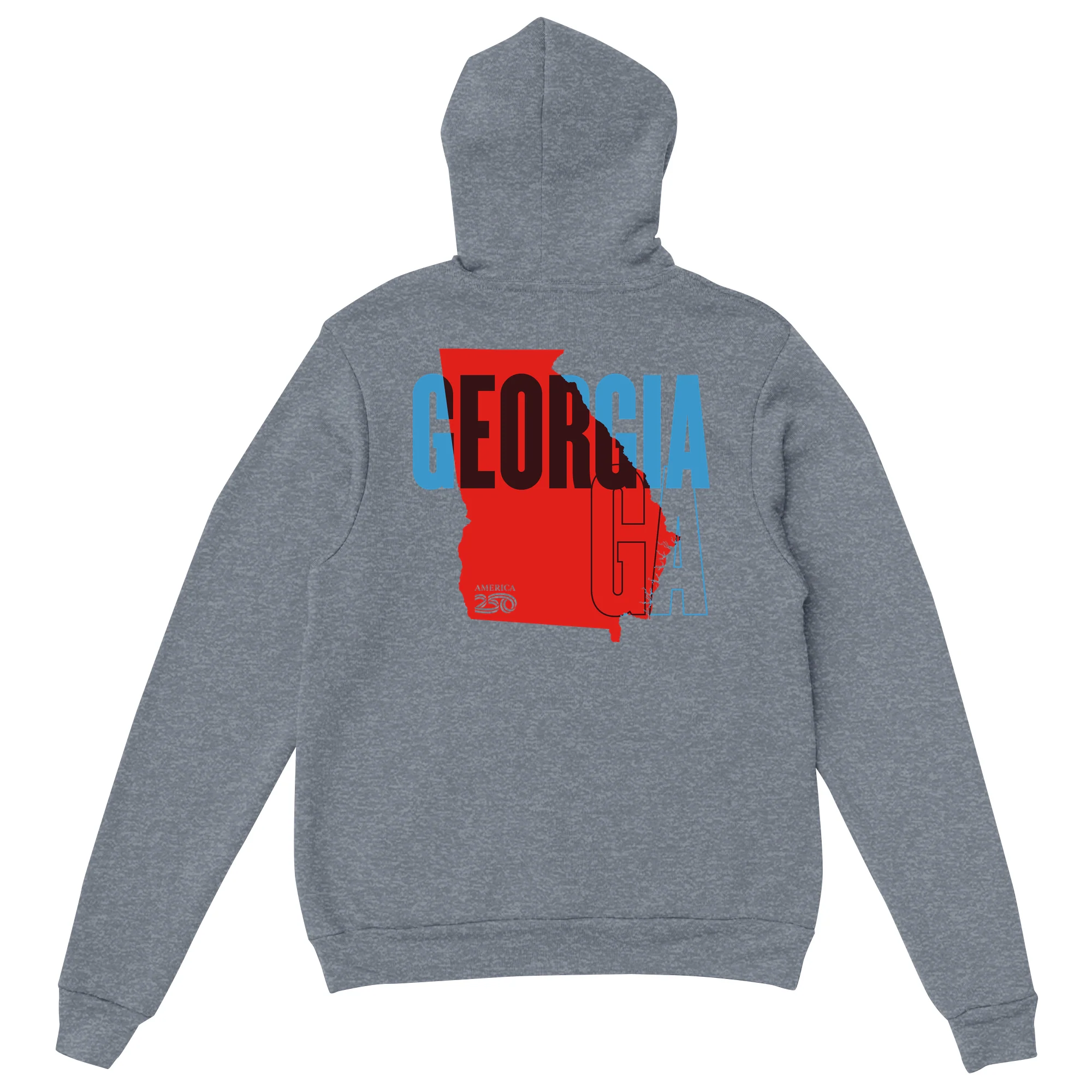 Official America250 Georgia Unisex Hoodie - Image 3