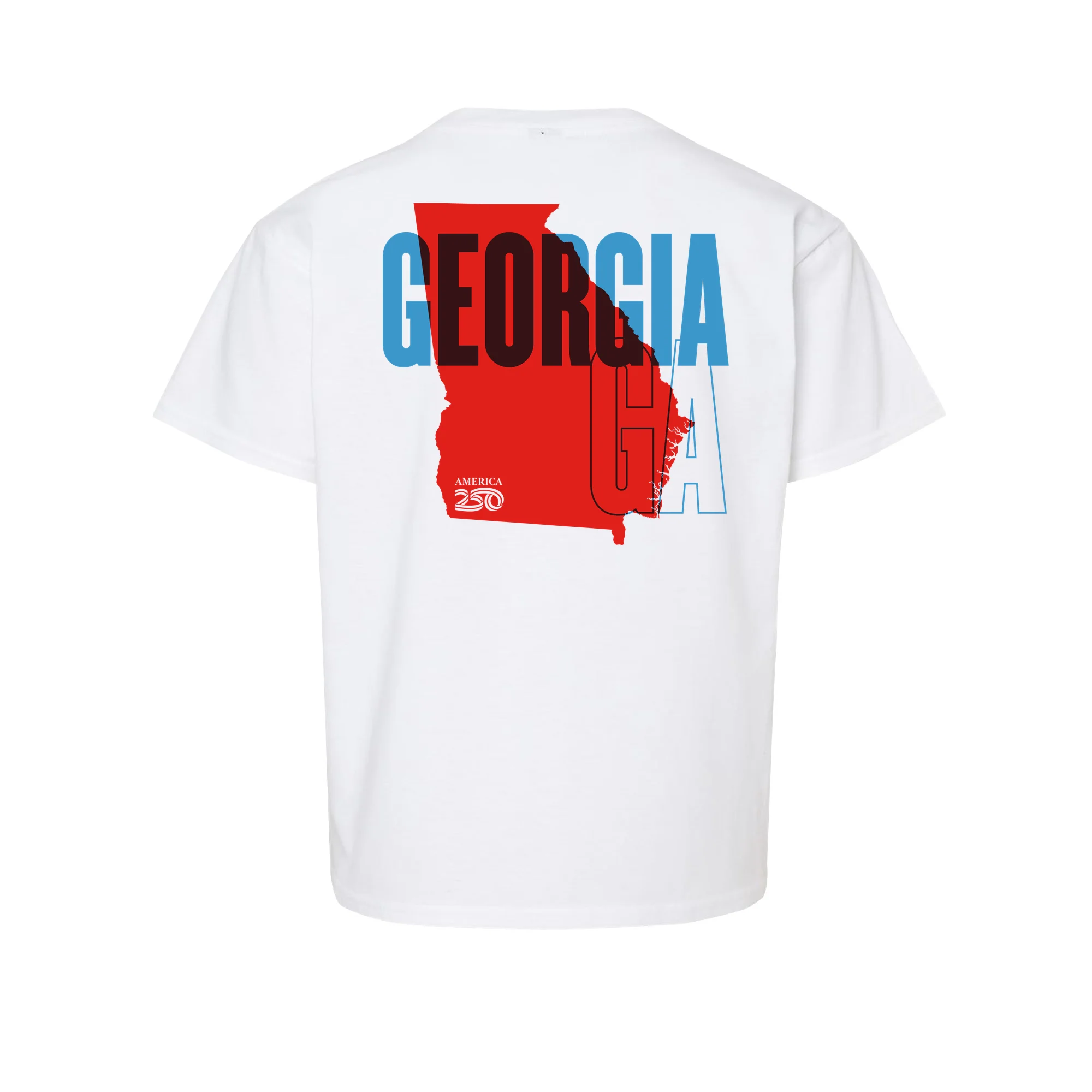Official America250 Georgia Youth T-Shirt - Image 3
