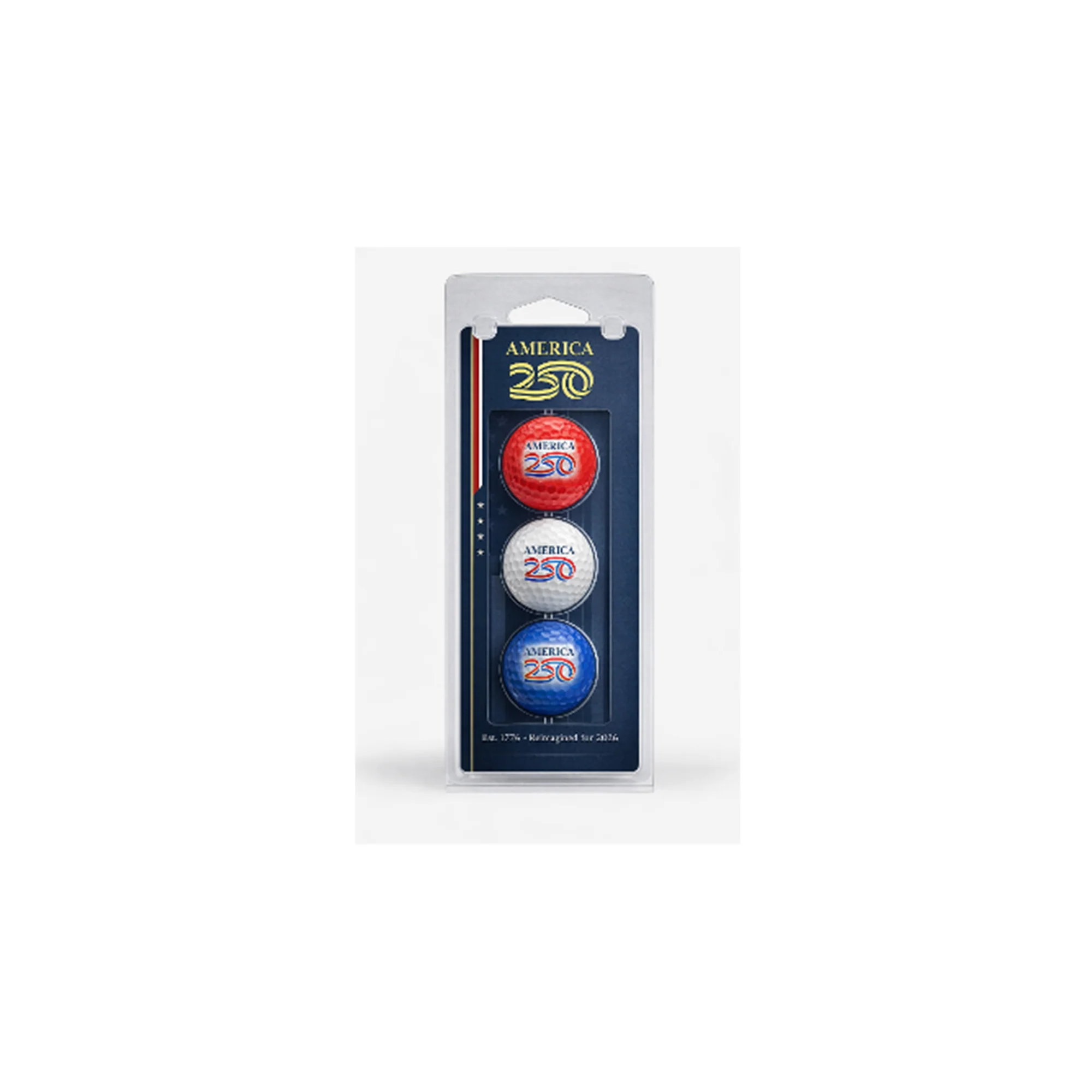 Official America250 Golf Ball 3-Pack