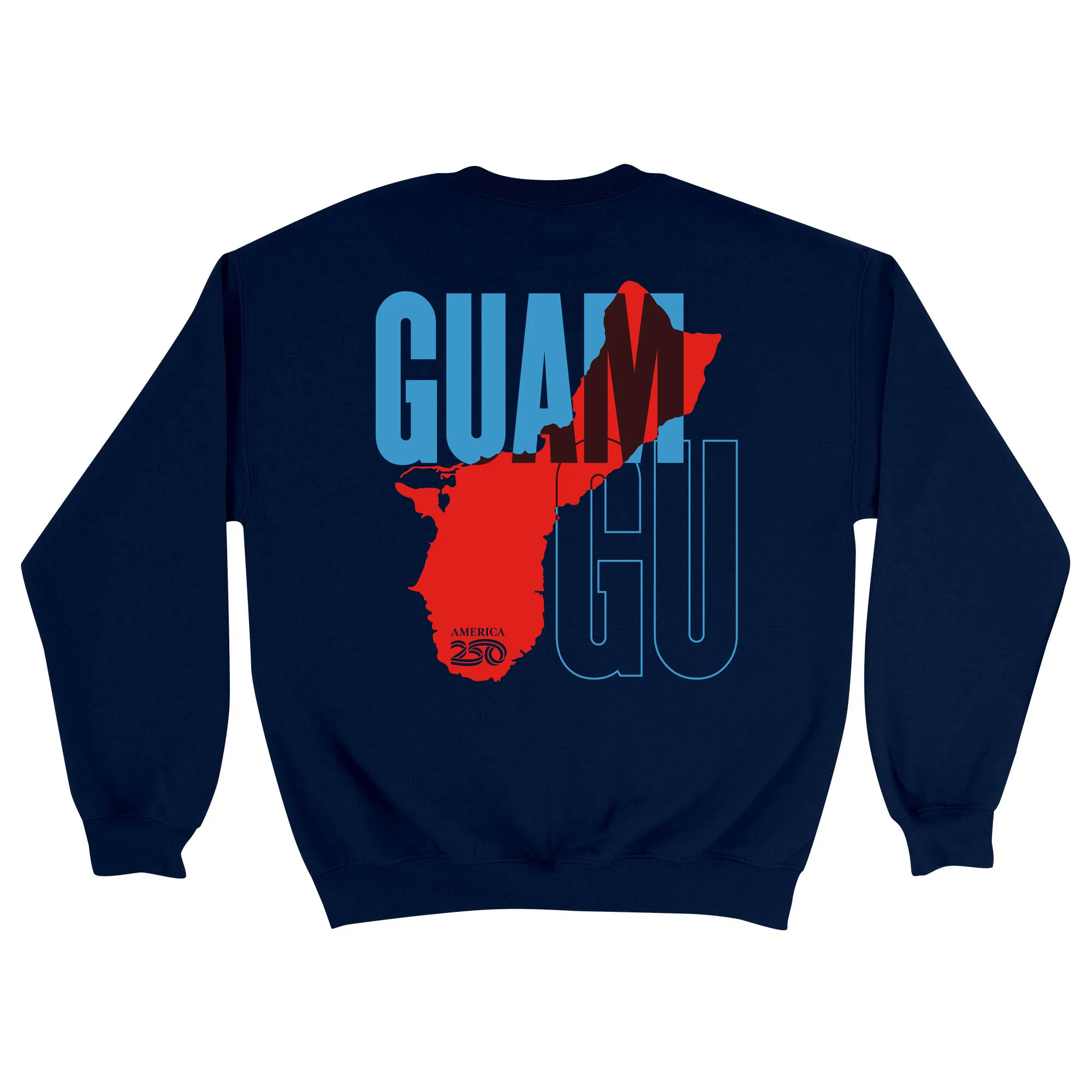 Official America250 Guam Unisex Crewneck Sweatshirt