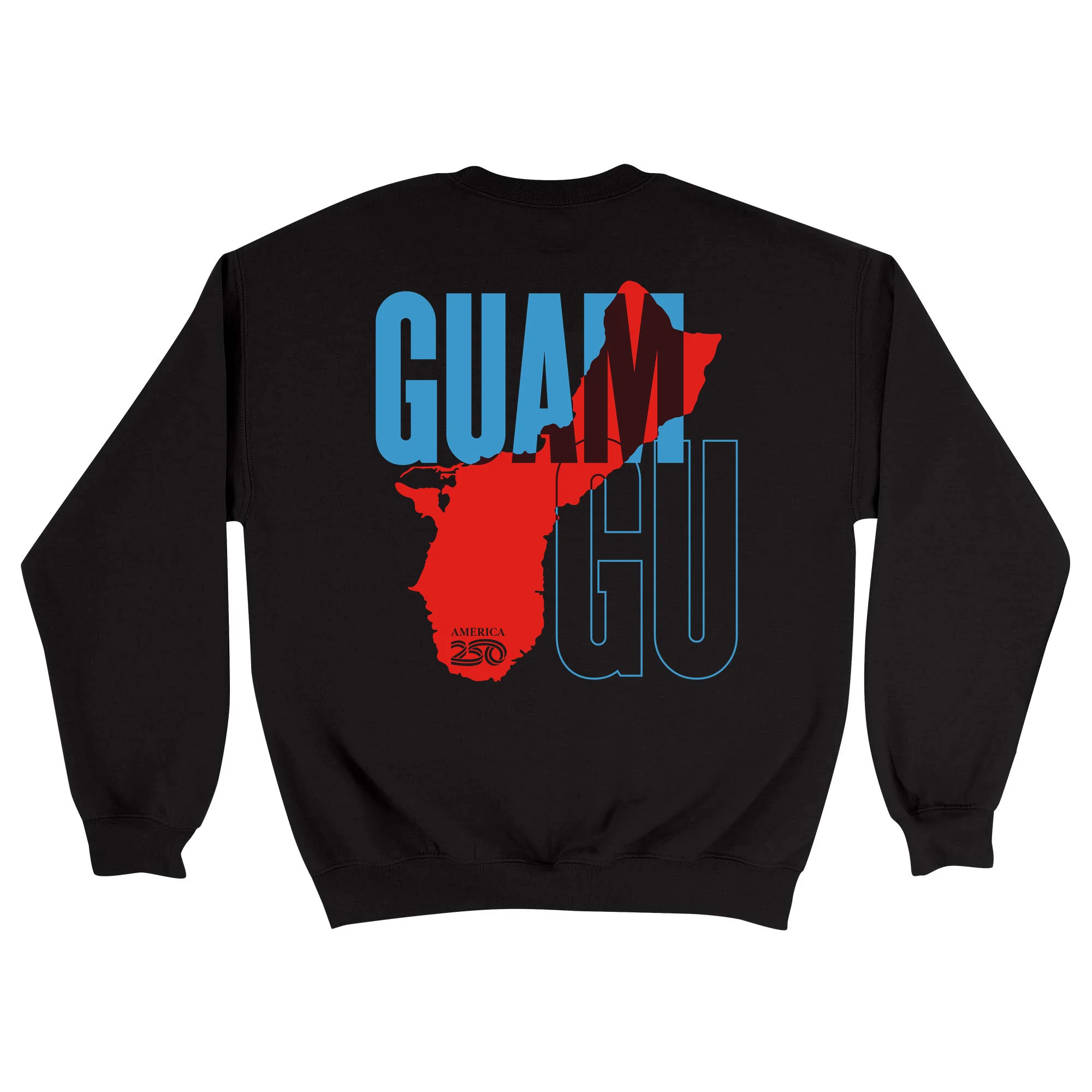 Official America250 Guam Unisex Crewneck Sweatshirt - Image 5