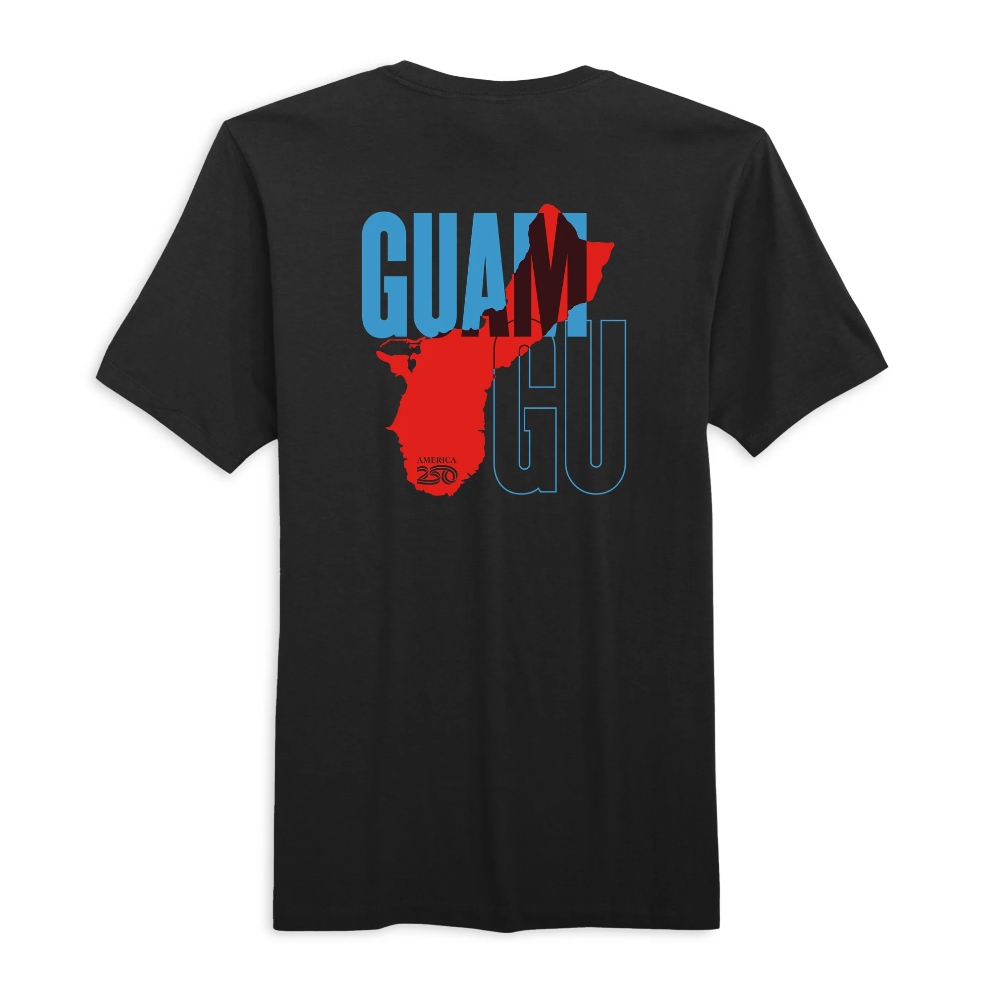 Official America250 Guam Men's T-Shirt - Image 3