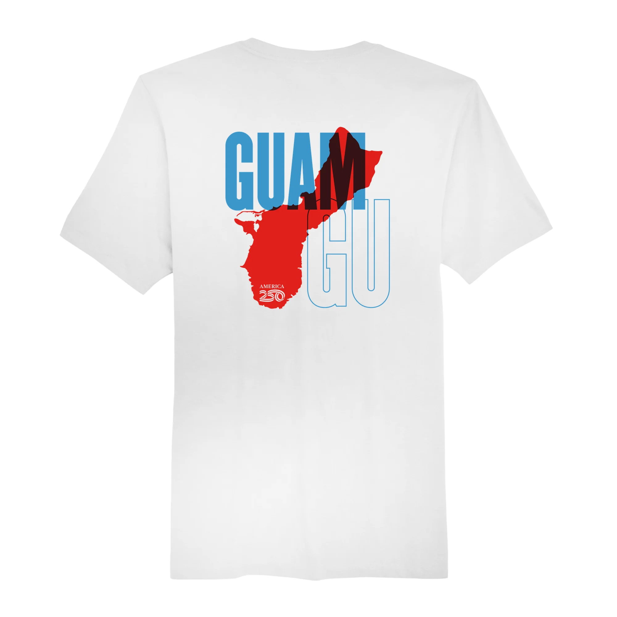 Official America250 Guam Men's T-Shirt - Image 5