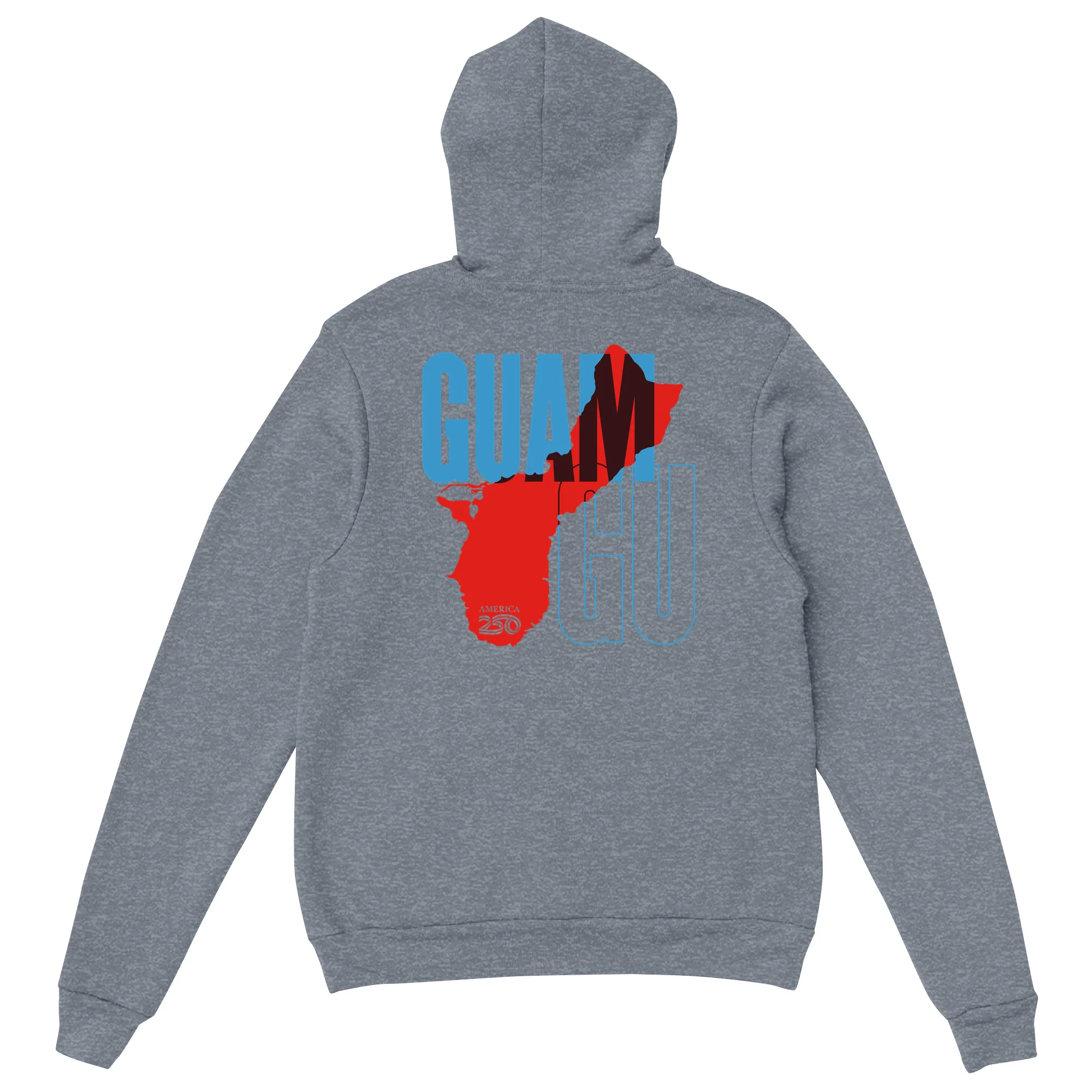 Official America250 Guam Unisex Hoodie - Image 3