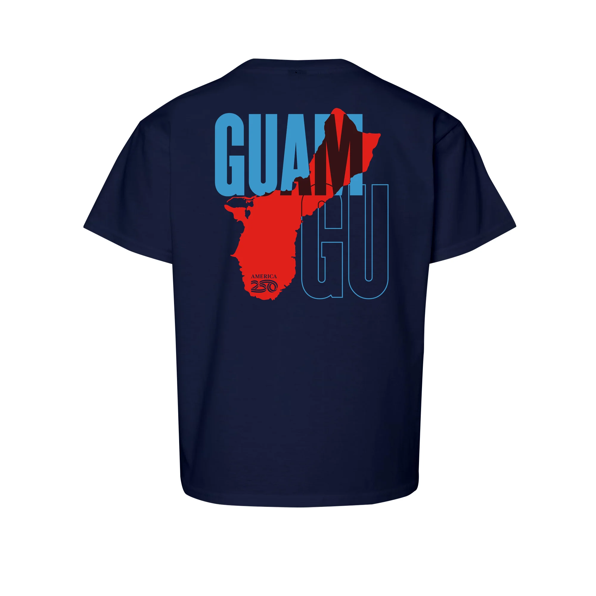 Official America250 Guam Youth T-Shirt