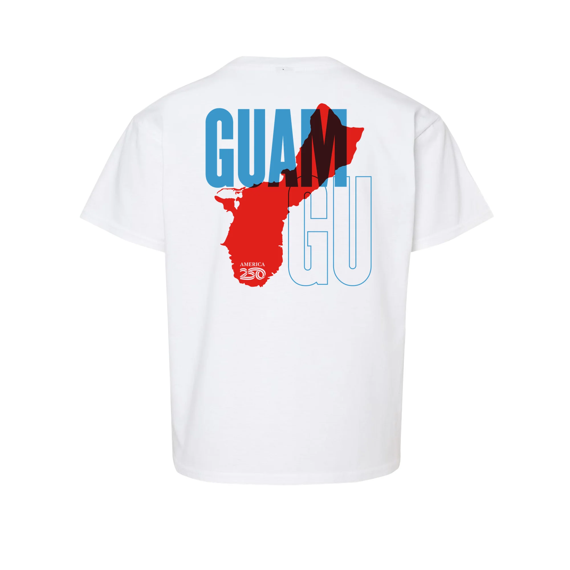 Official America250 Guam Youth T-Shirt - Image 3