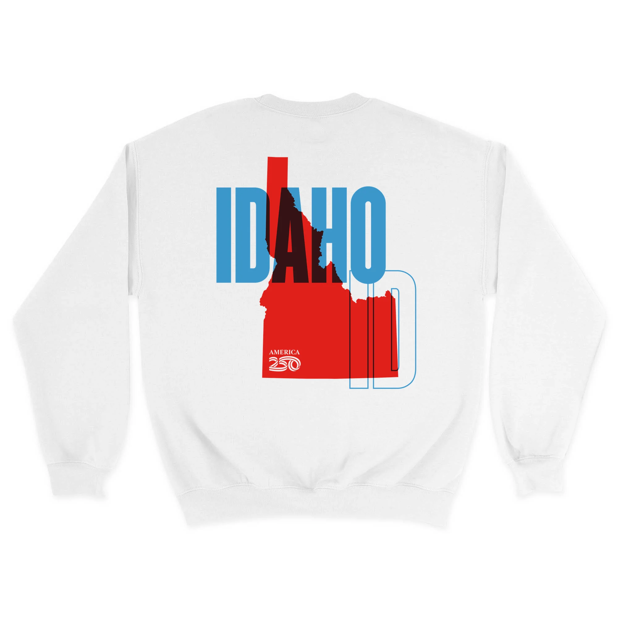 Official America250 Idaho Unisex Crewneck Sweatshirt - Image 7