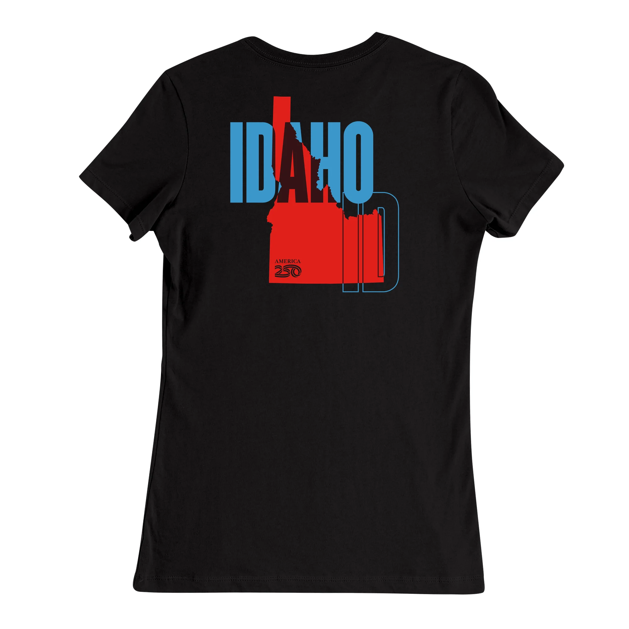 Official America250 Idaho Women's T-Shirt - Image 3