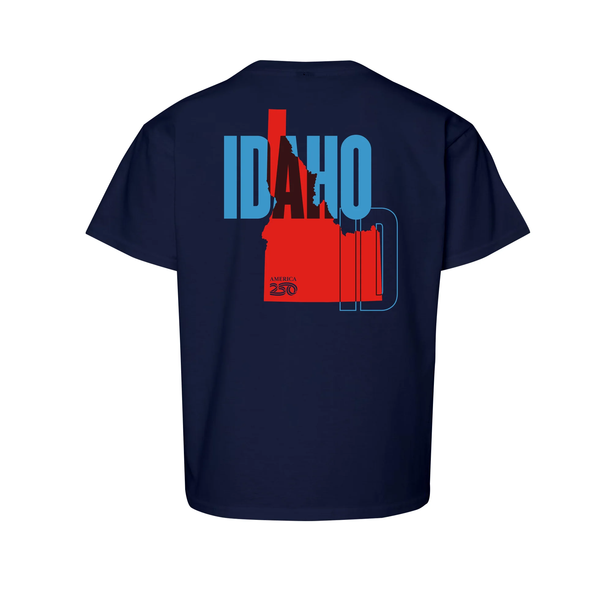 Official America250 Idaho Youth T-Shirt