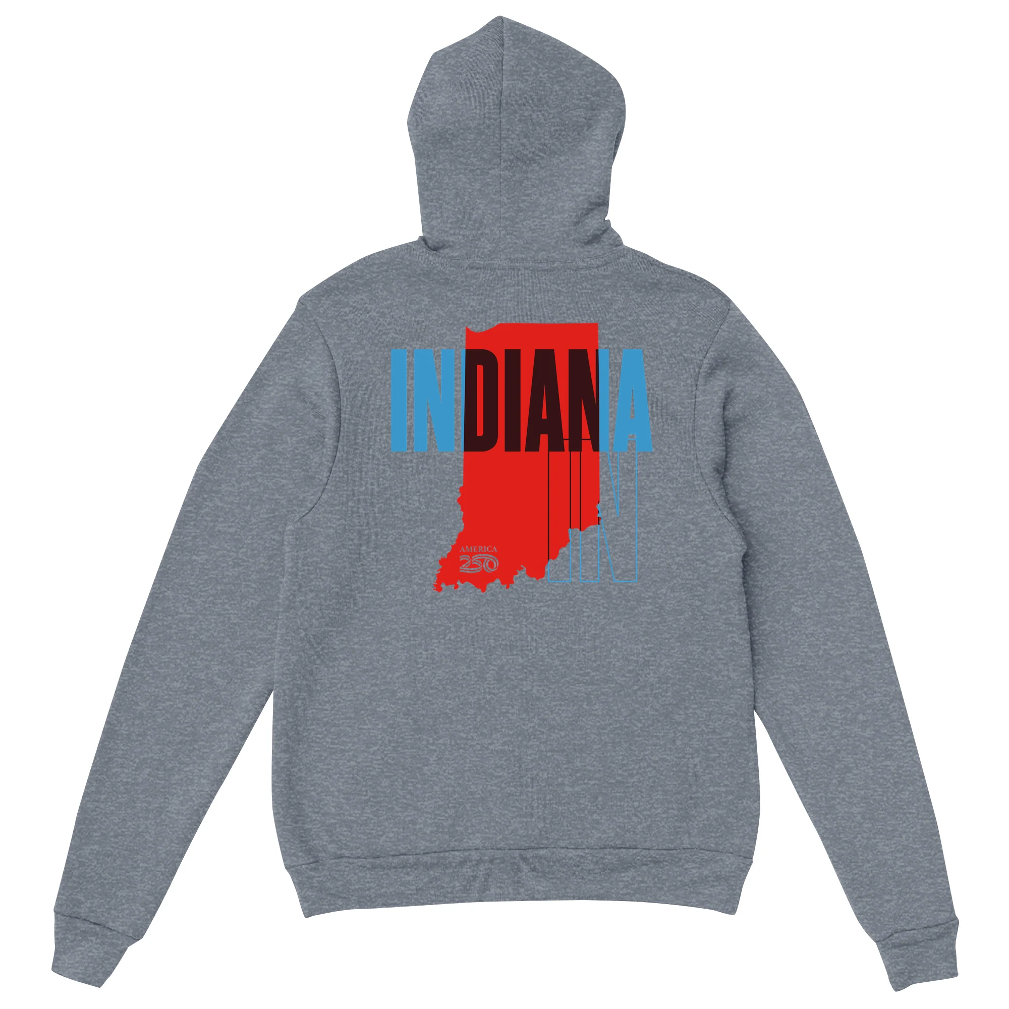 Official America250 Indiana Unisex Hoodie - Image 3