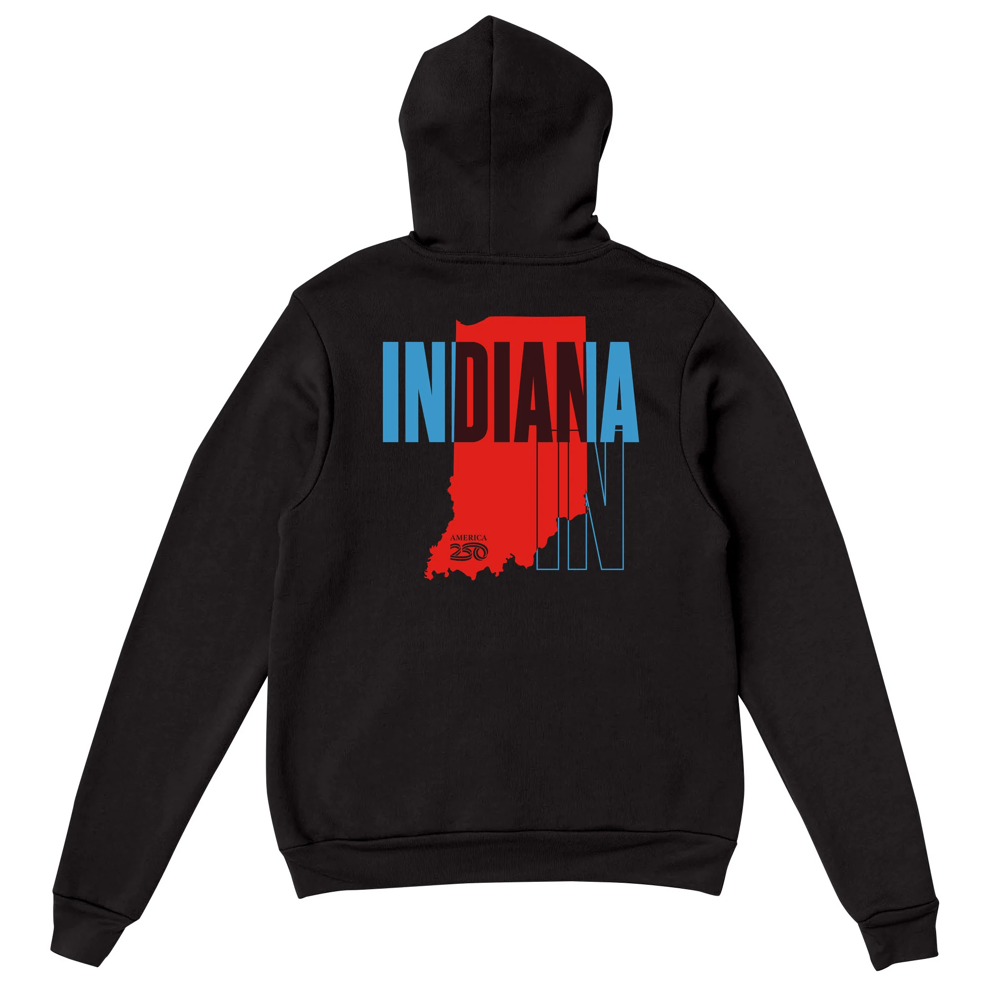 Official America250 Indiana Unisex Hoodie - Image 5