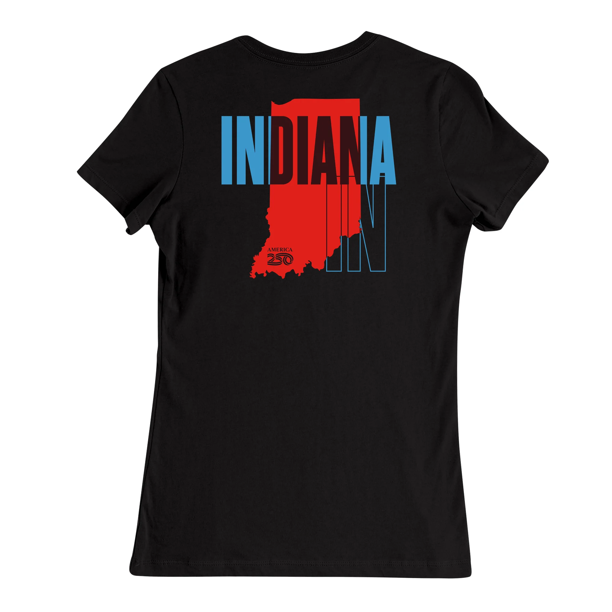 Official America250 Indiana Women's T-Shirt - Image 3