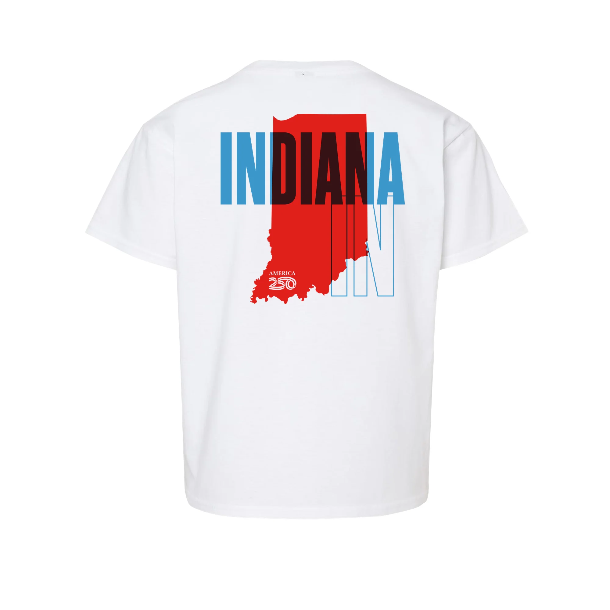 Official America250 Indiana Youth T-Shirt - Image 3