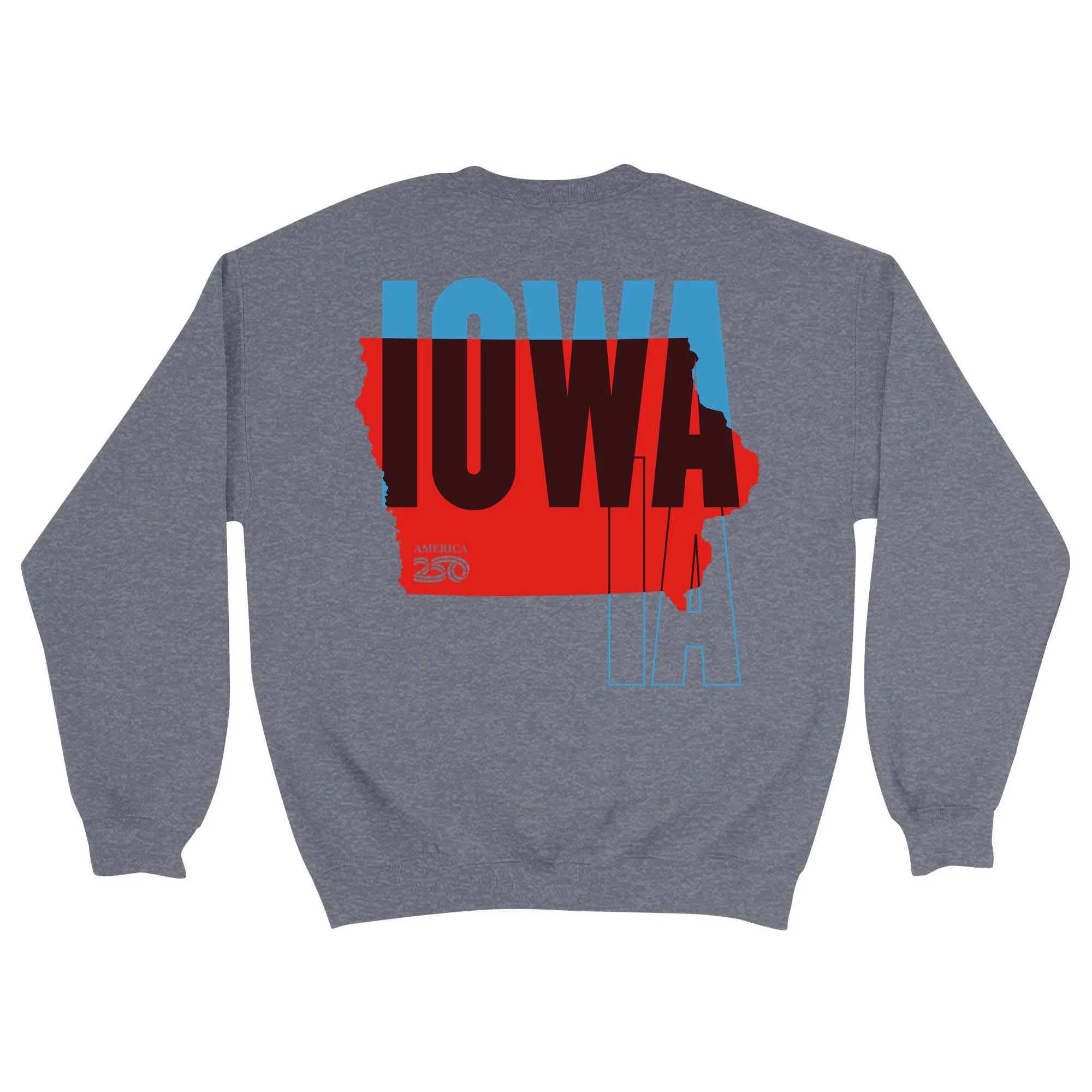 Official America250 Iowa Unisex Crewneck Sweatshirt - Image 3