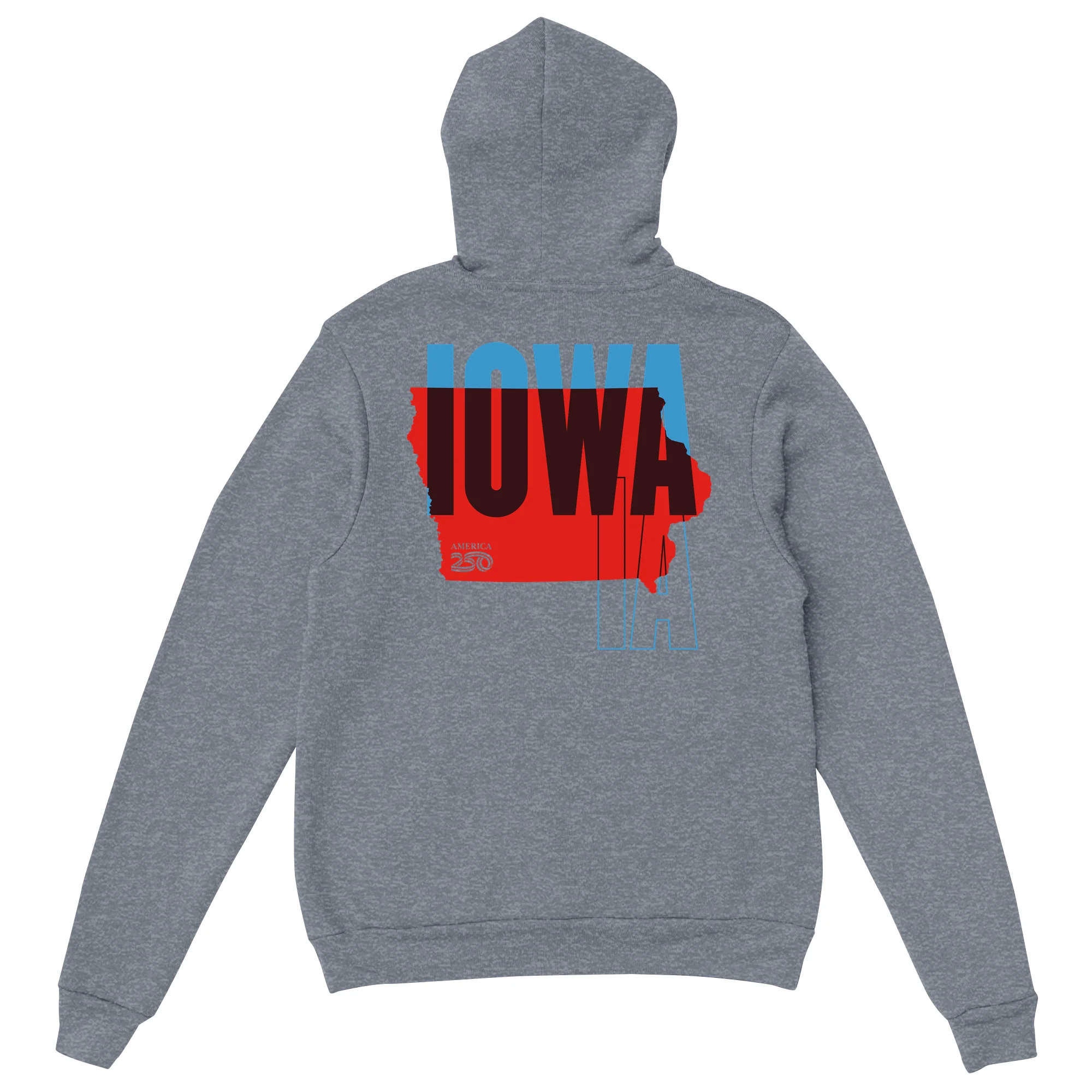 Official America250 Iowa Unisex Hoodie - Image 3