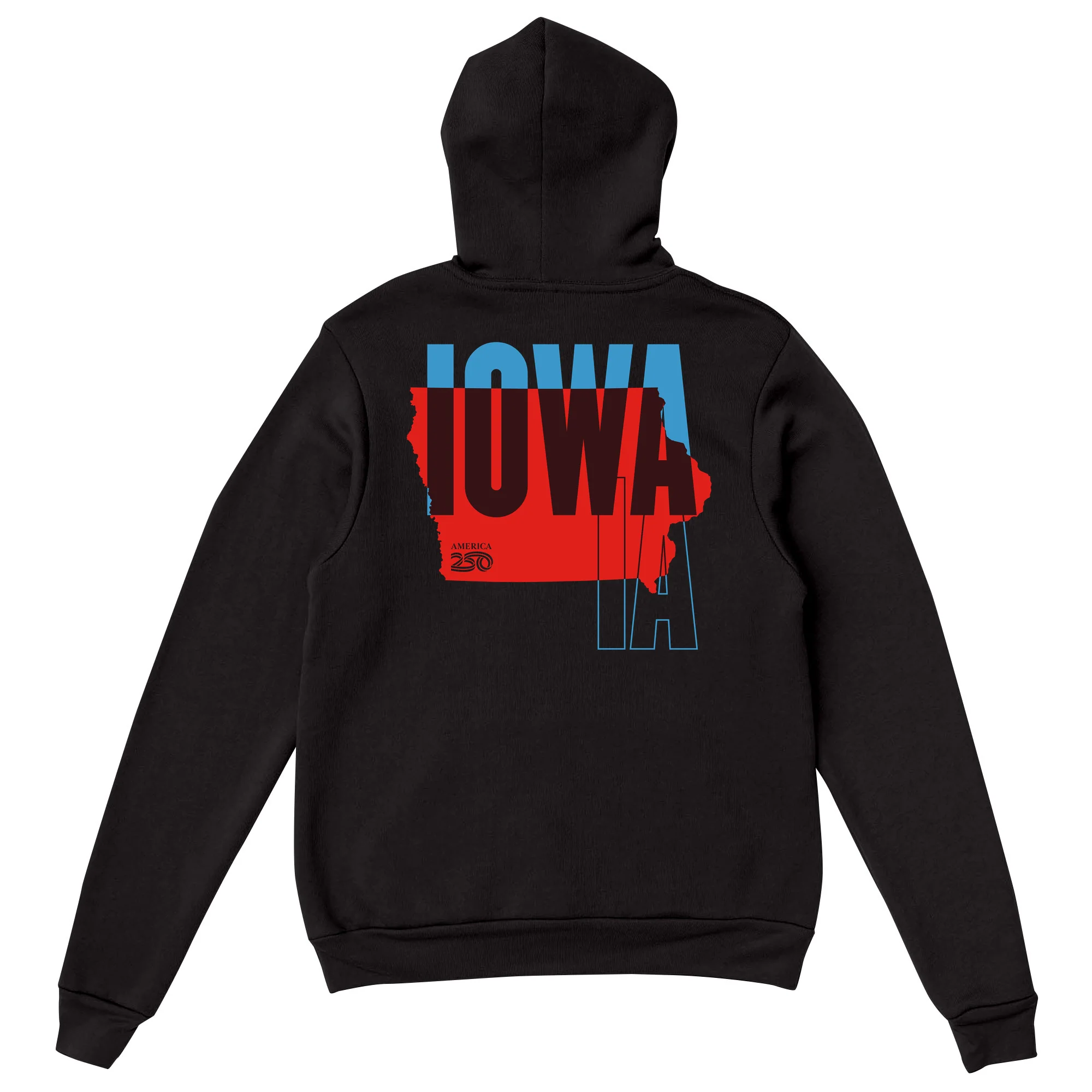 Official America250 Iowa Unisex Hoodie - Image 5