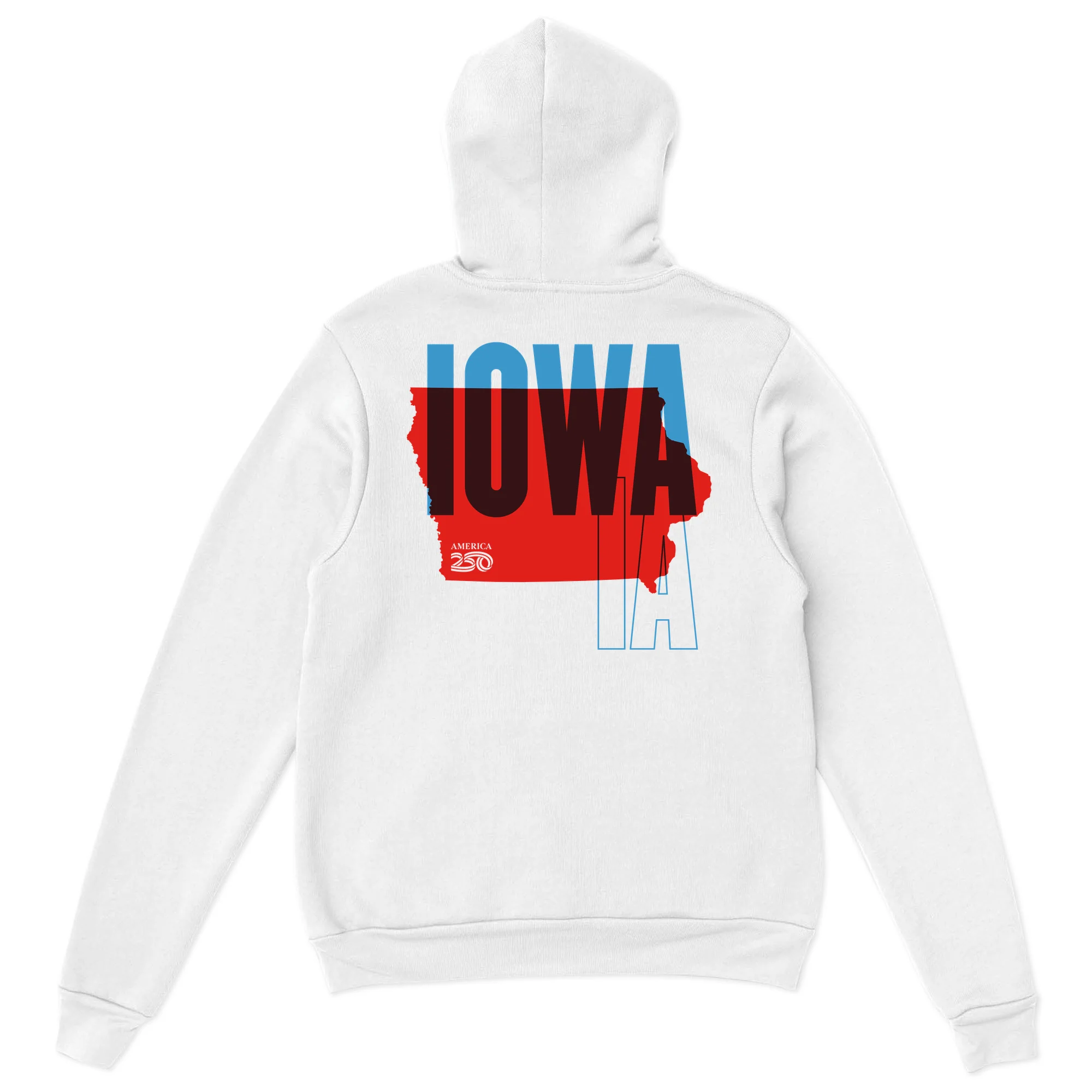 Official America250 Iowa Unisex Hoodie - Image 7