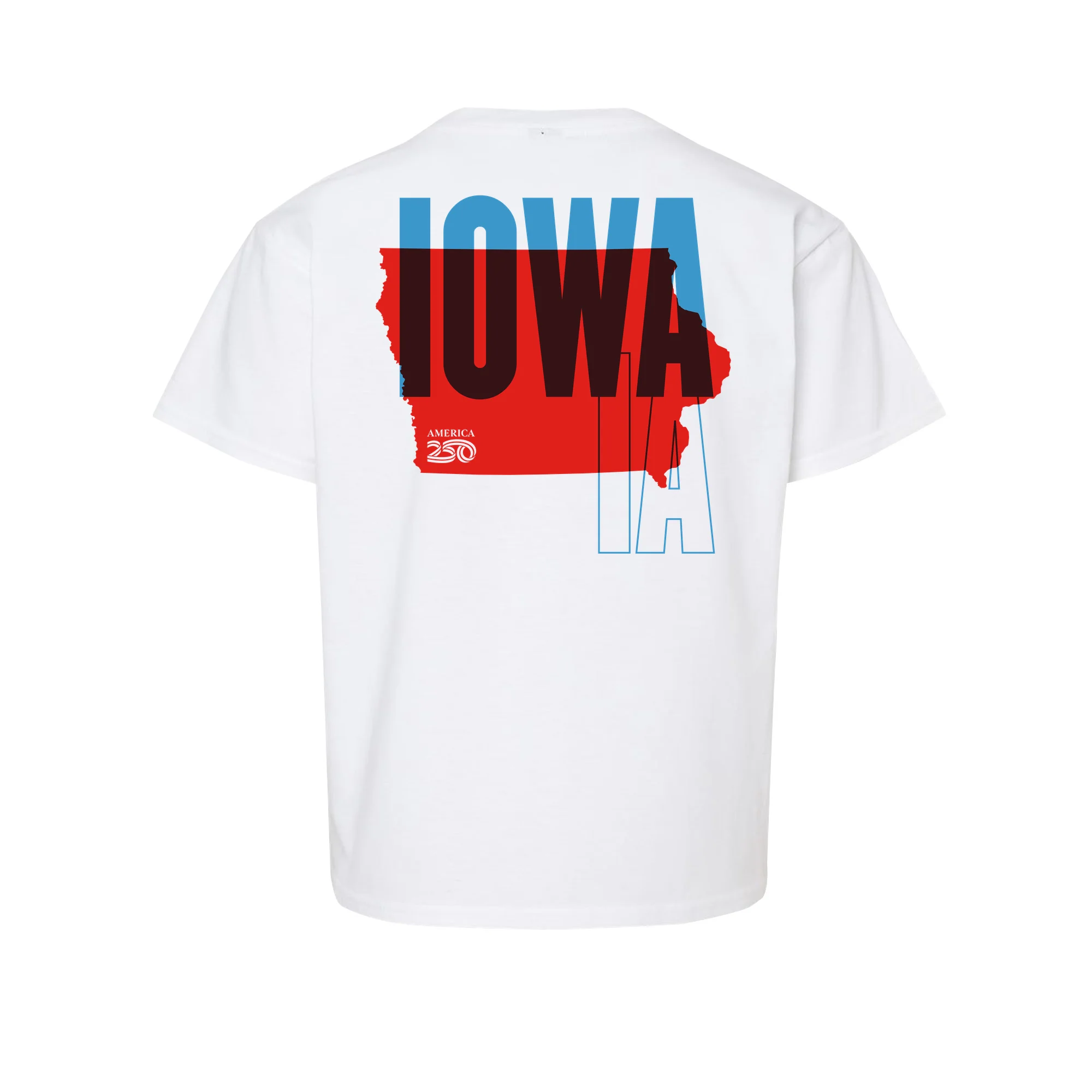 Official America250 Iowa Youth T-Shirt - Image 3