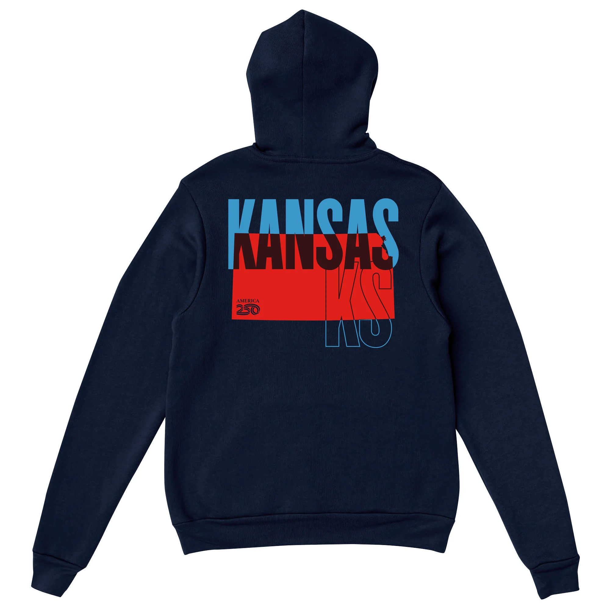 Official America250 Kansas Unisex Hoodie