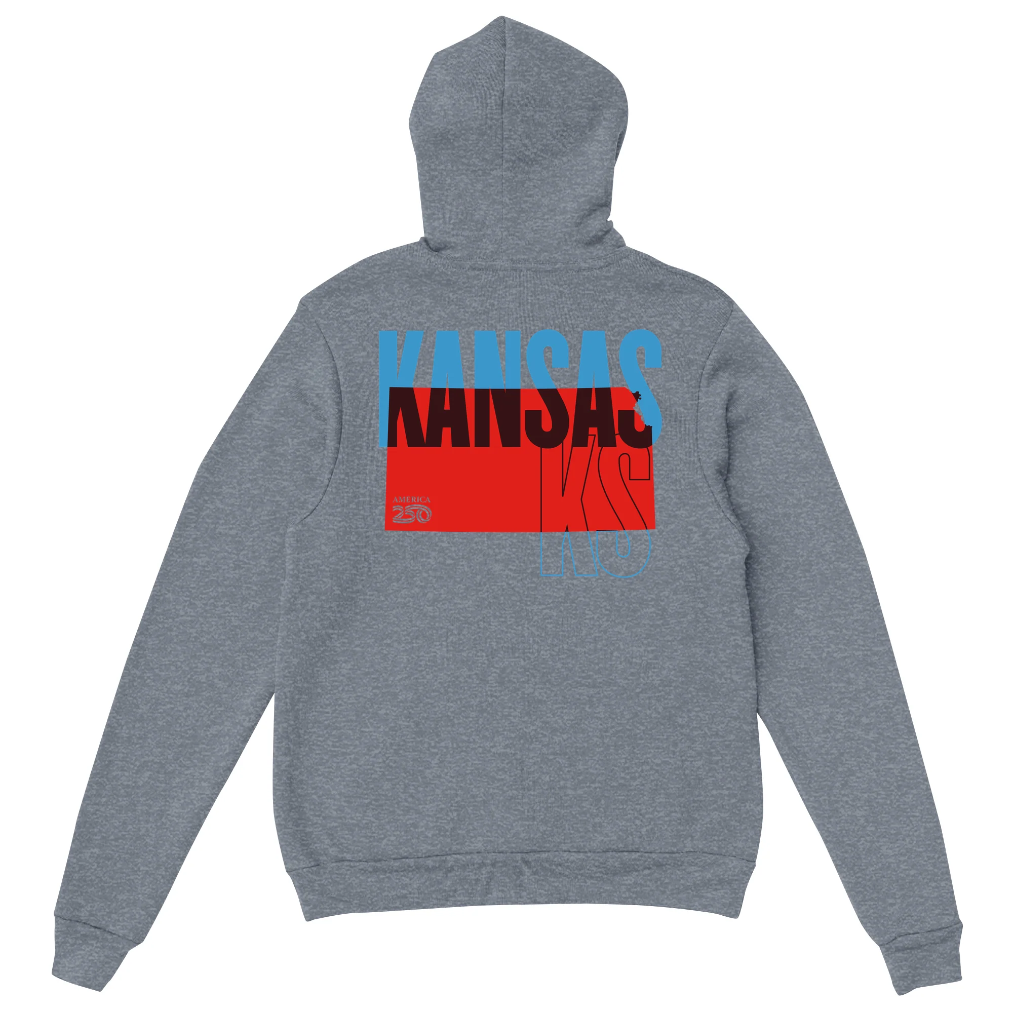 Official America250 Kansas Unisex Hoodie - Image 3