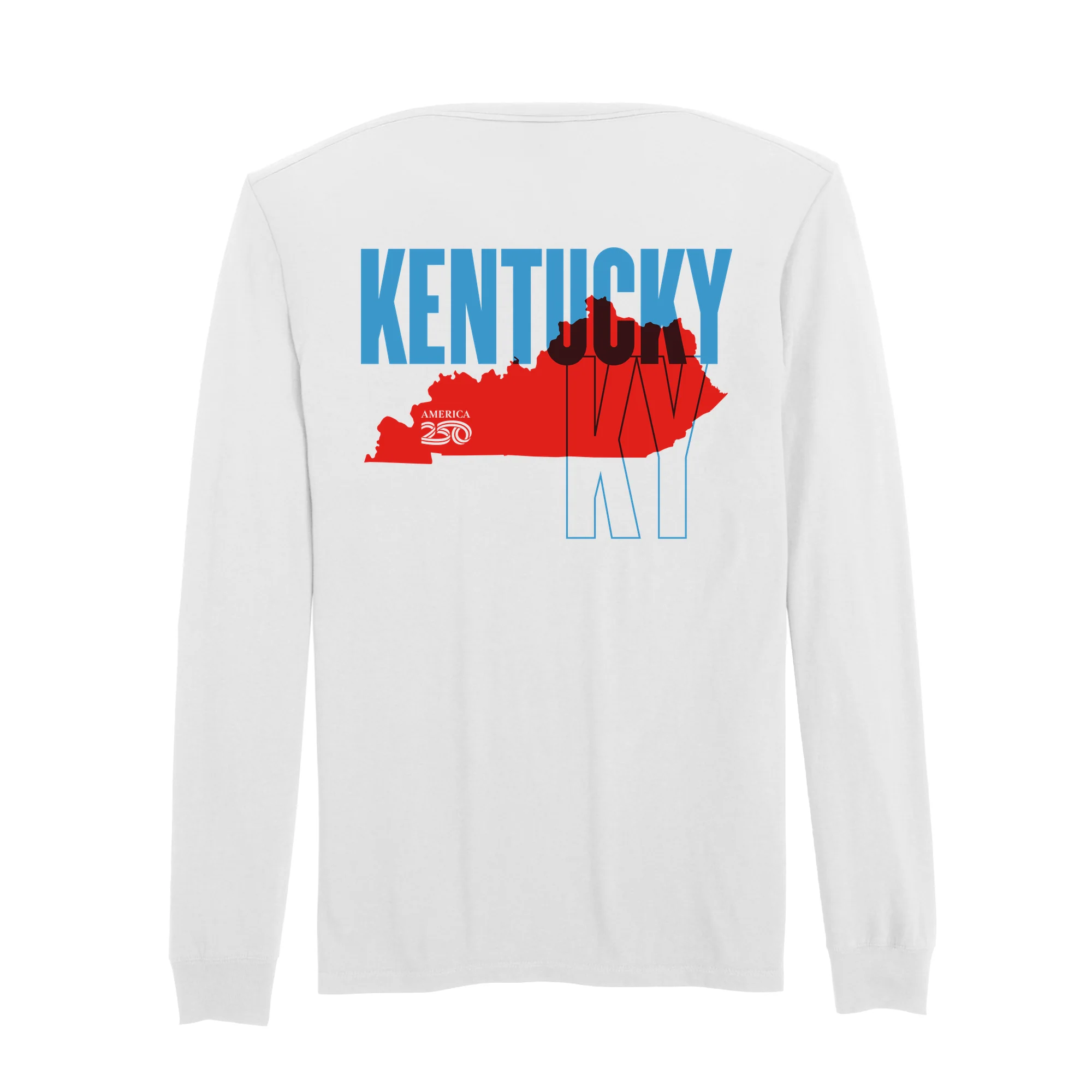 Official America250 Kentucky Men's Long Sleeve T-Shirt - Image 7