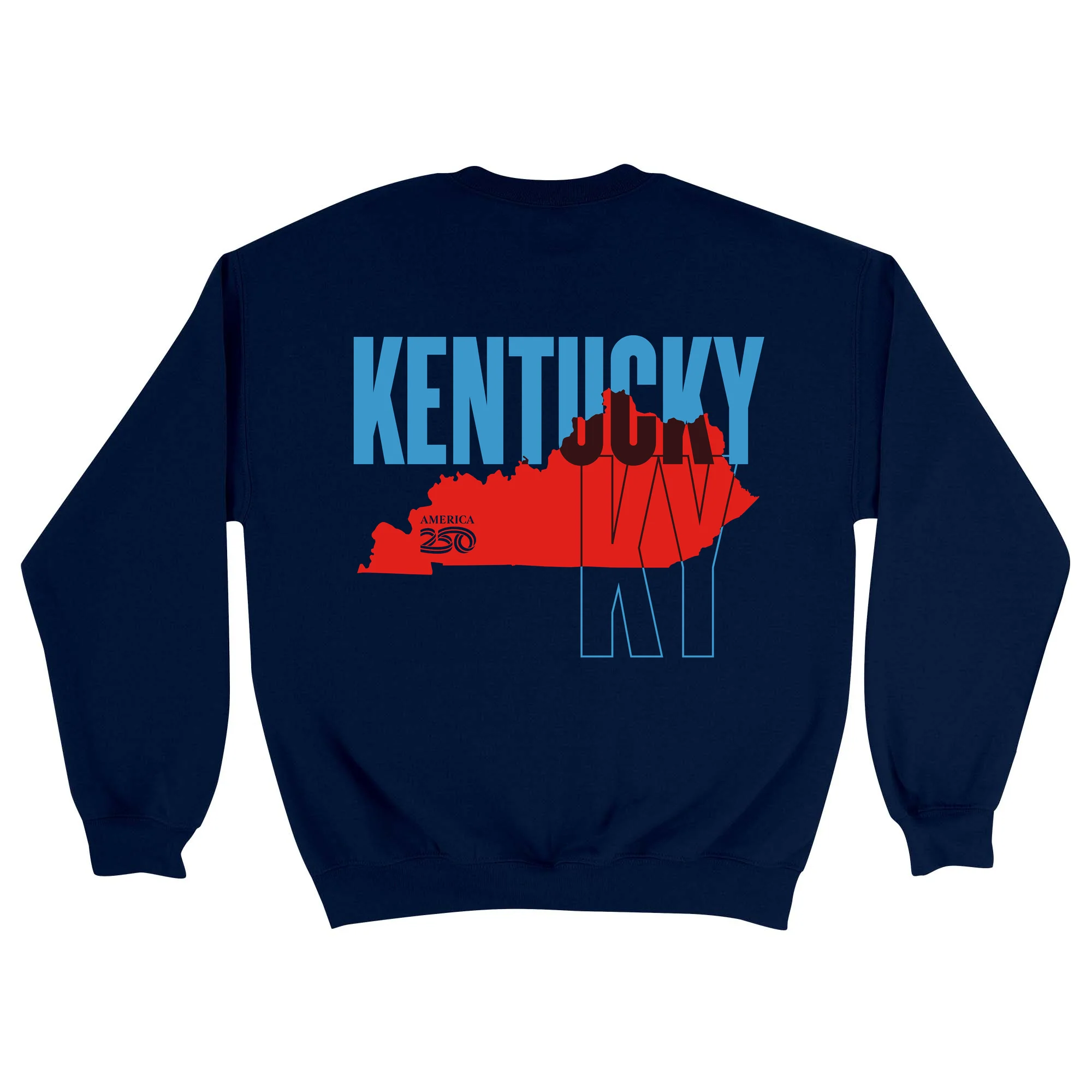 Official America250 Kentucky Unisex Crewneck Sweatshirt
