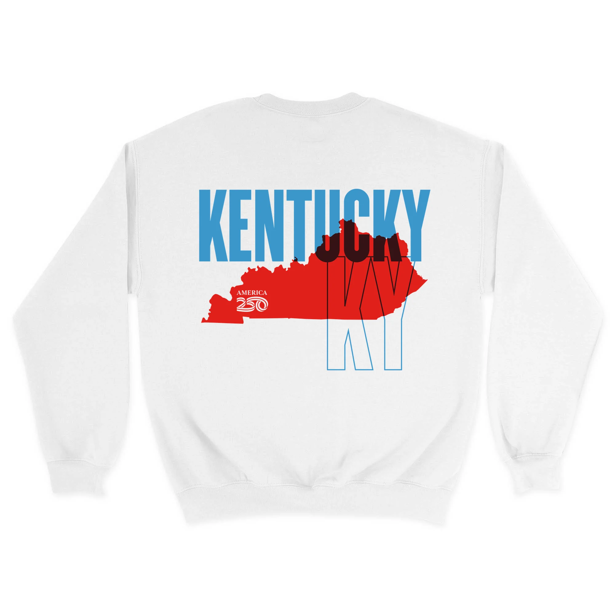 Official America250 Kentucky Unisex Crewneck Sweatshirt - Image 7