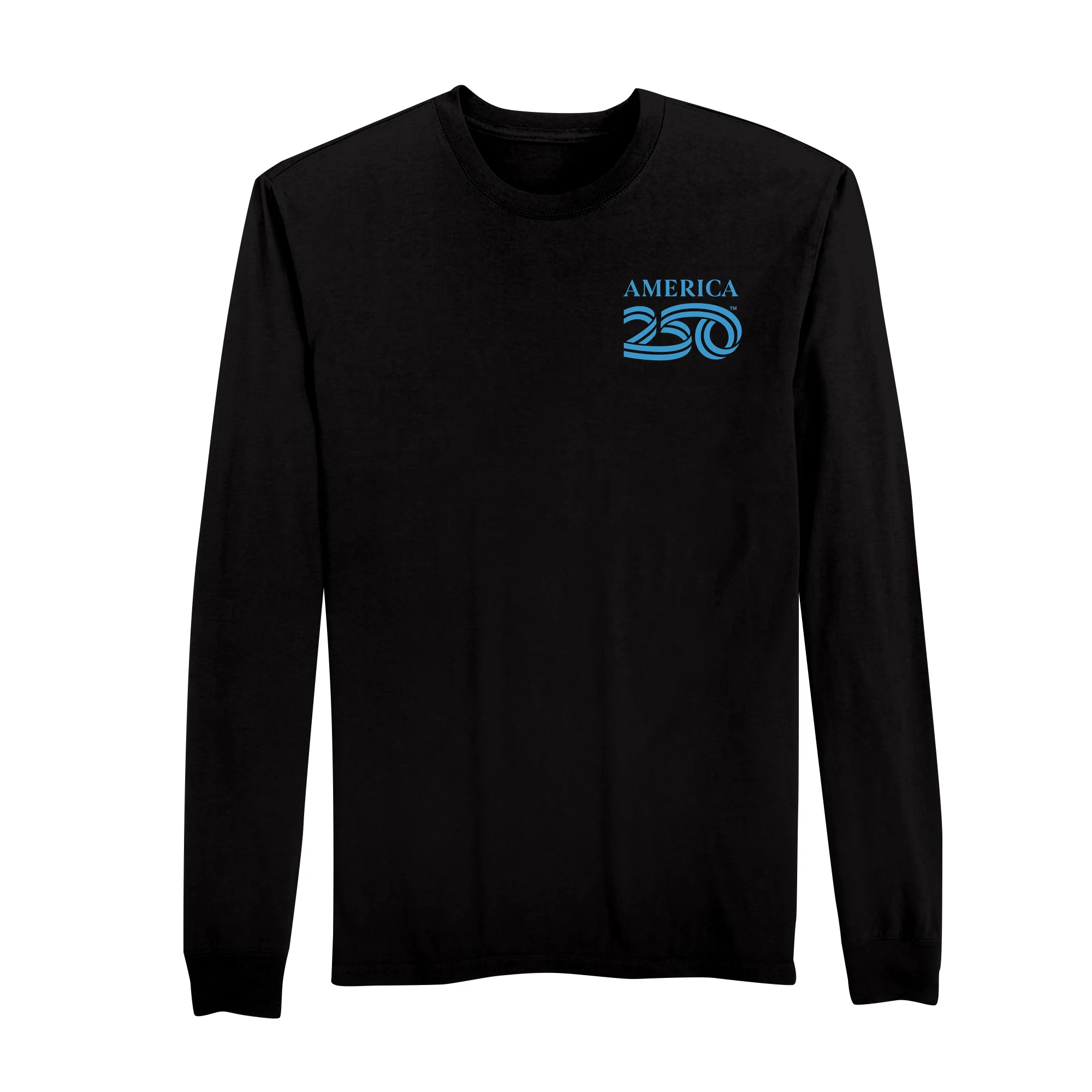 Official America250 Louisiana Men's Long Sleeve T-Shirt - Image 6