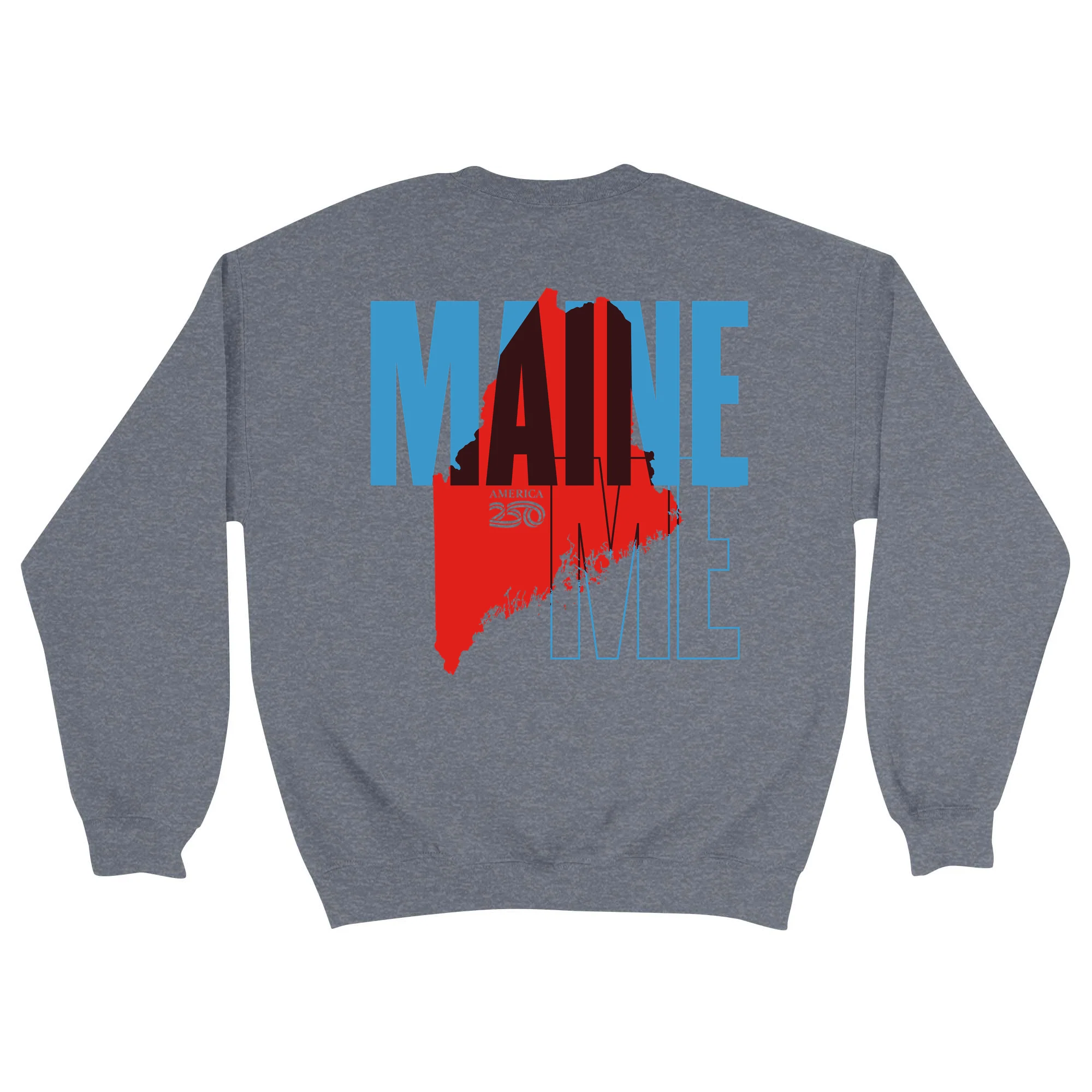 Official America250 Maine Unisex Crewneck Sweatshirt - Image 3