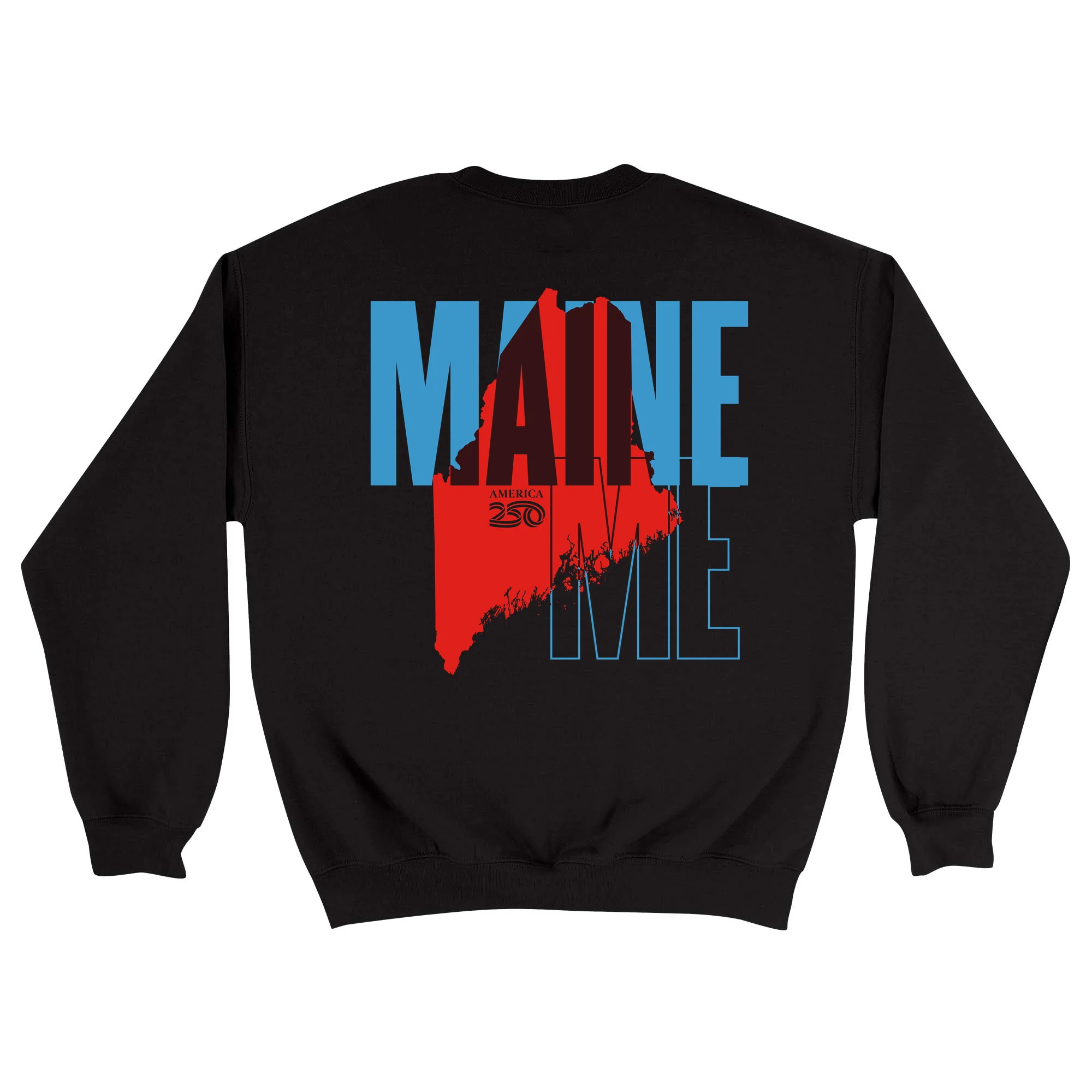 Official America250 Maine Unisex Crewneck Sweatshirt - Image 5